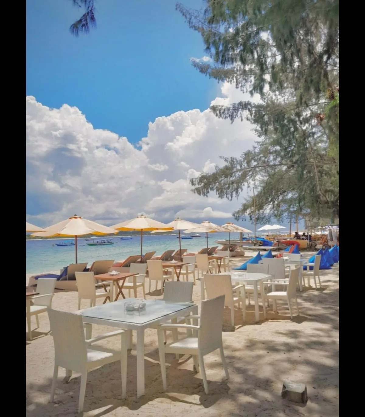 Restaurant/places to eat in Laguna Gili
