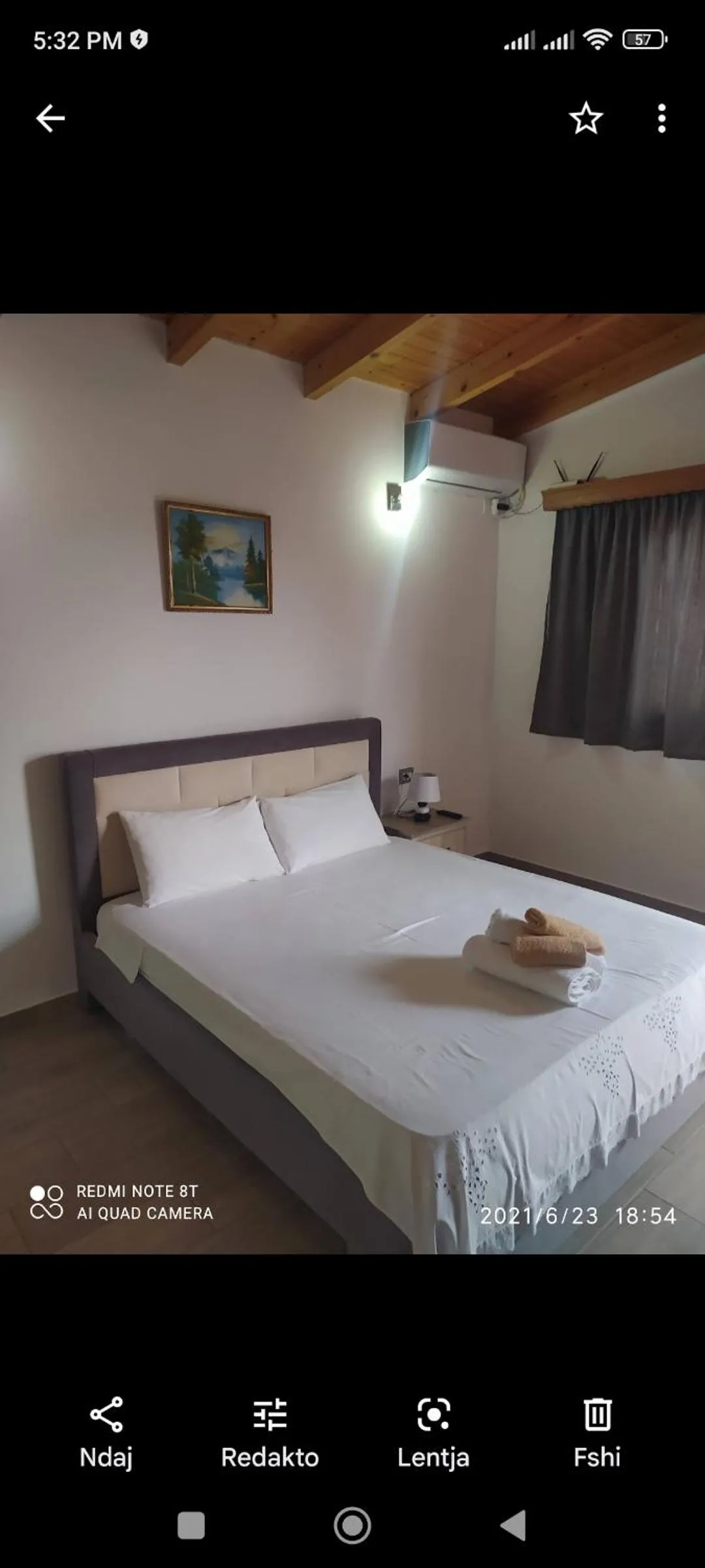 Bed in Ksamil holiday