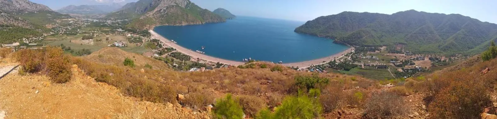 Bird's eye view in Adrasan La Casita Hotel