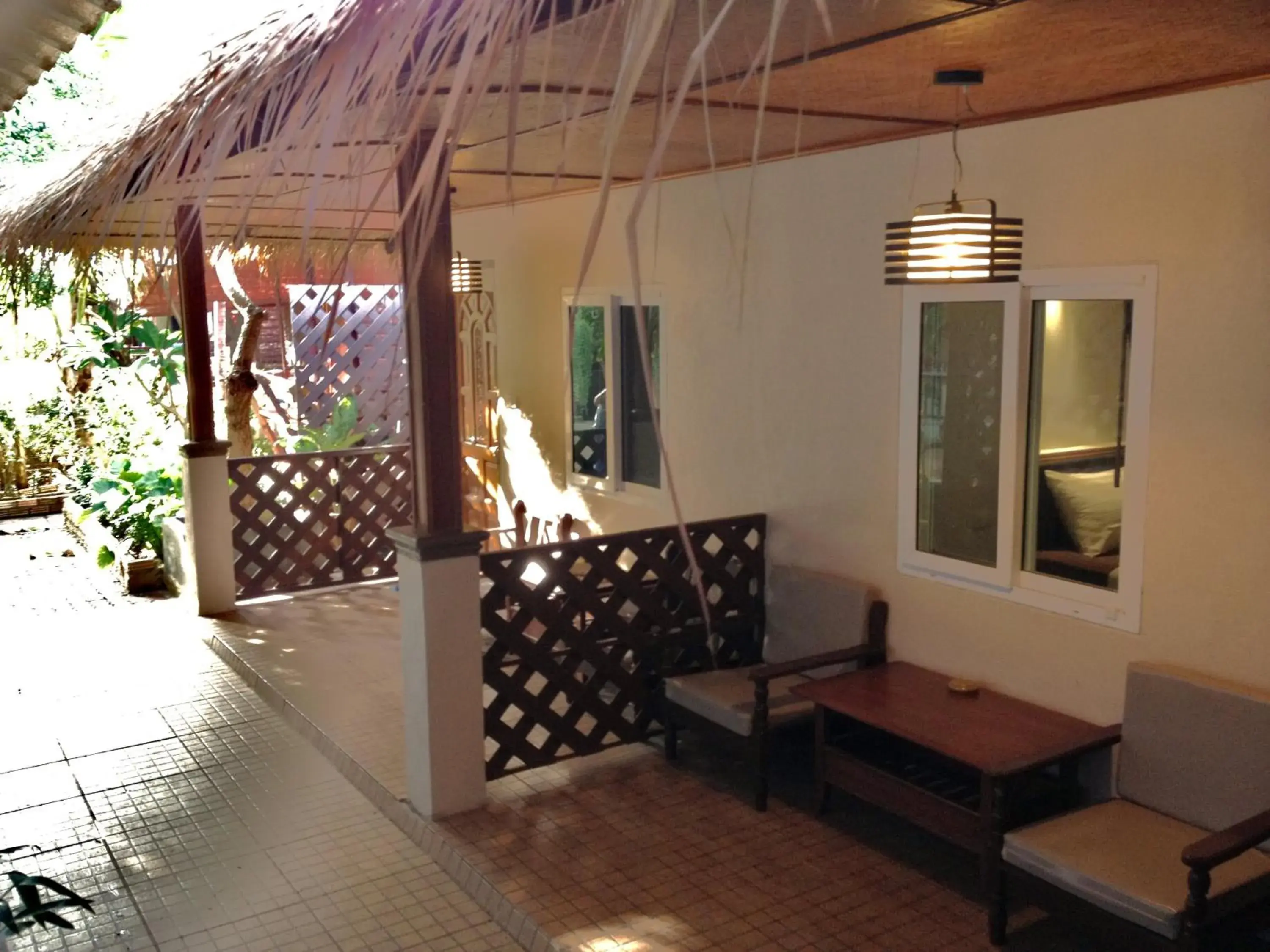 Twin Room with Garden View in Nid's Bungalows Twin Room with Garden View in Nid's Bungalows