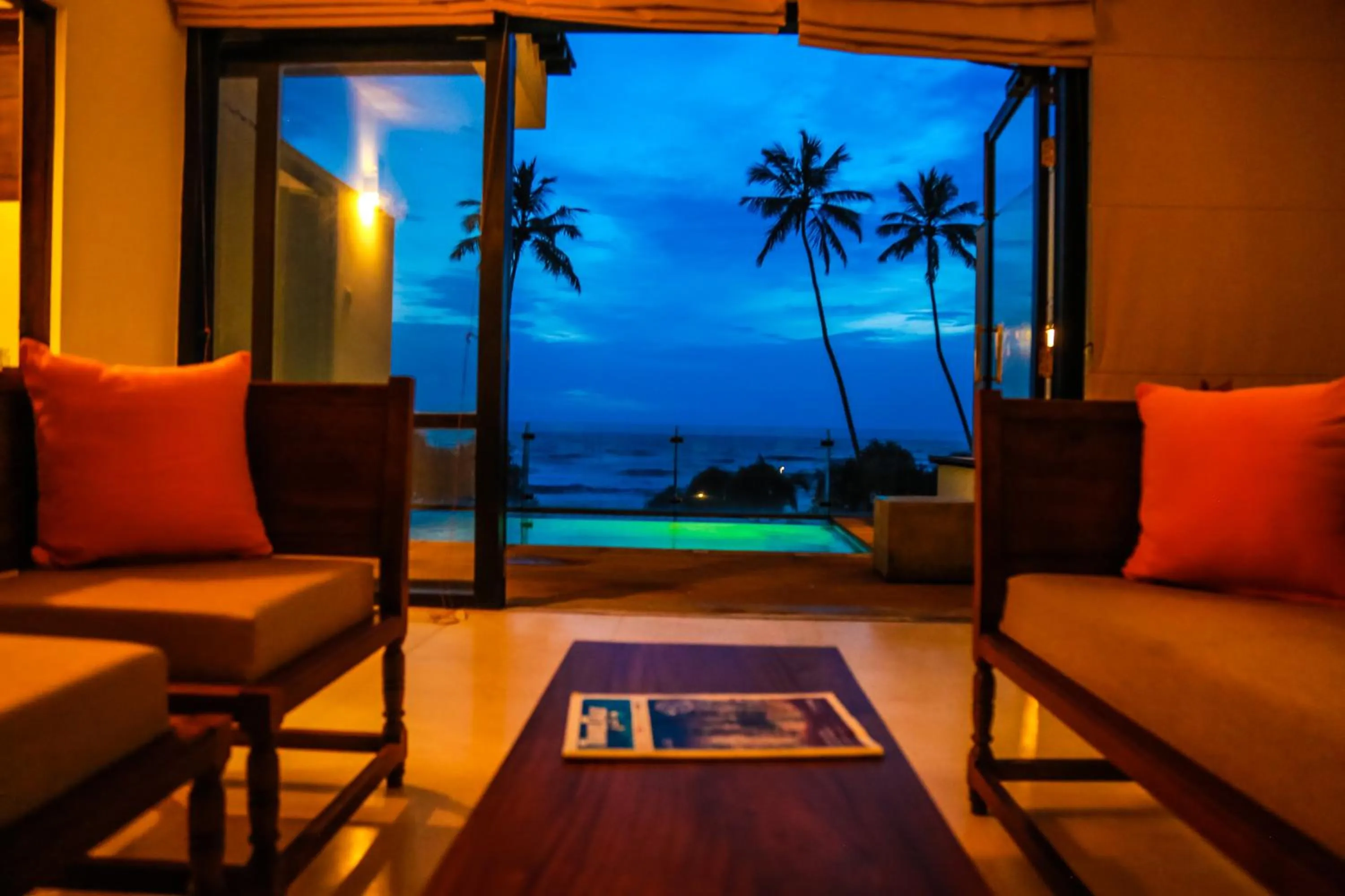 Living room in Grand Beach
