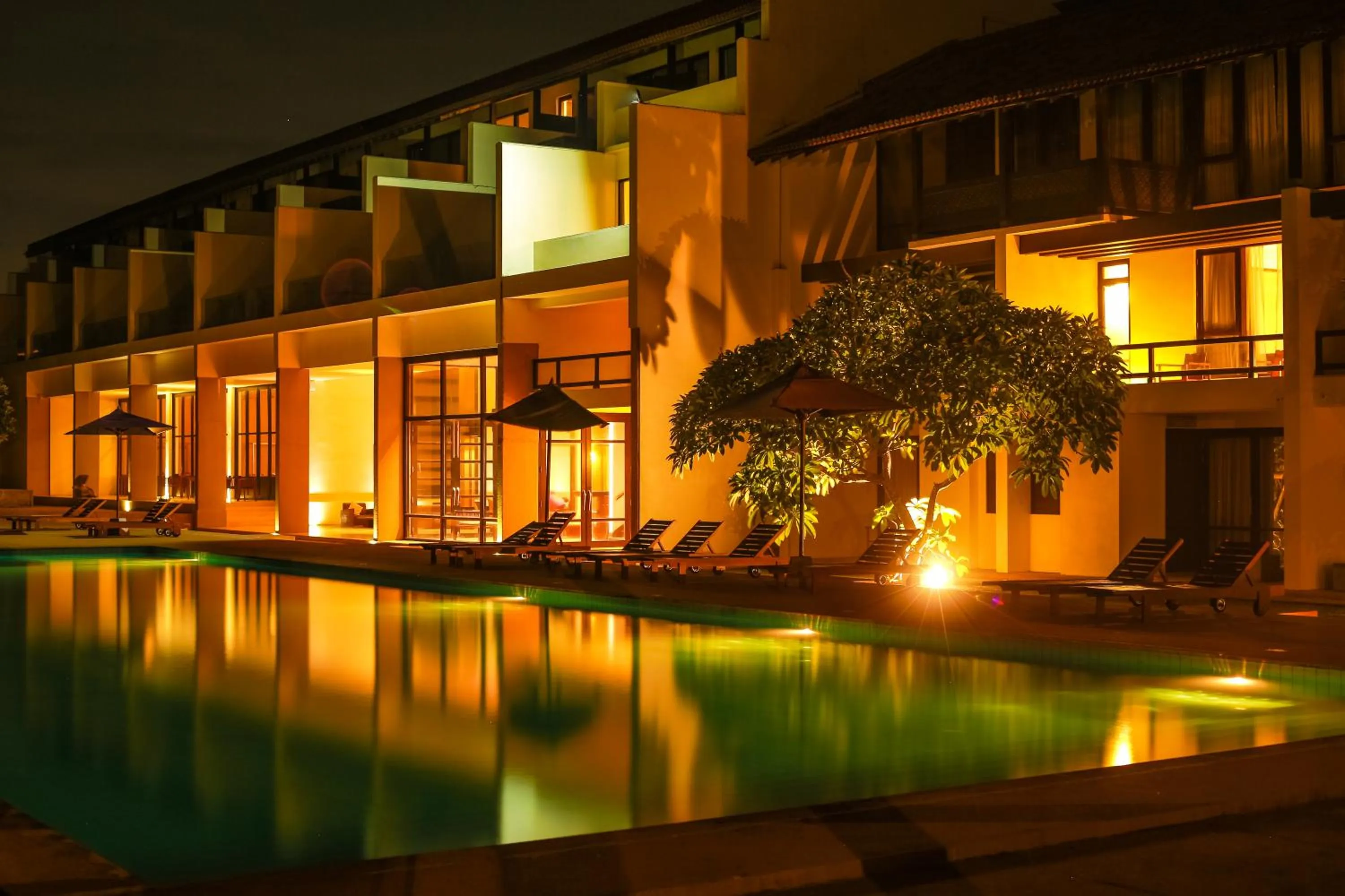 Pool view in Grand Beach