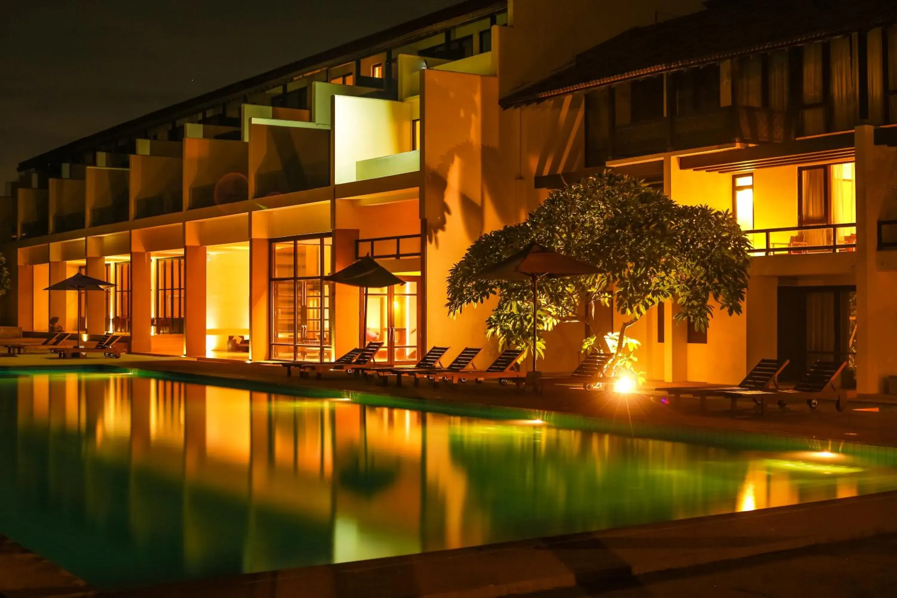 Pool view in Grand Beach Pool view in Grand Beach