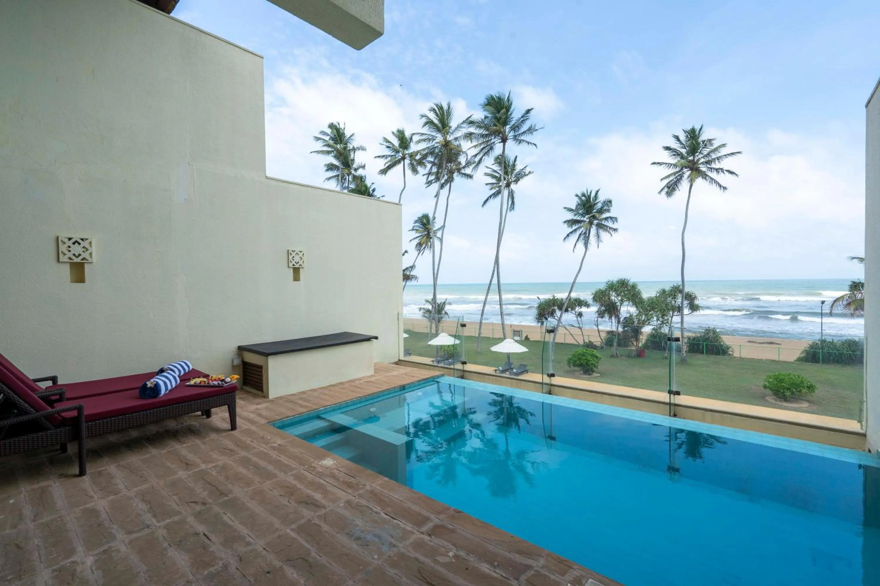 Pool view in Grand Beach