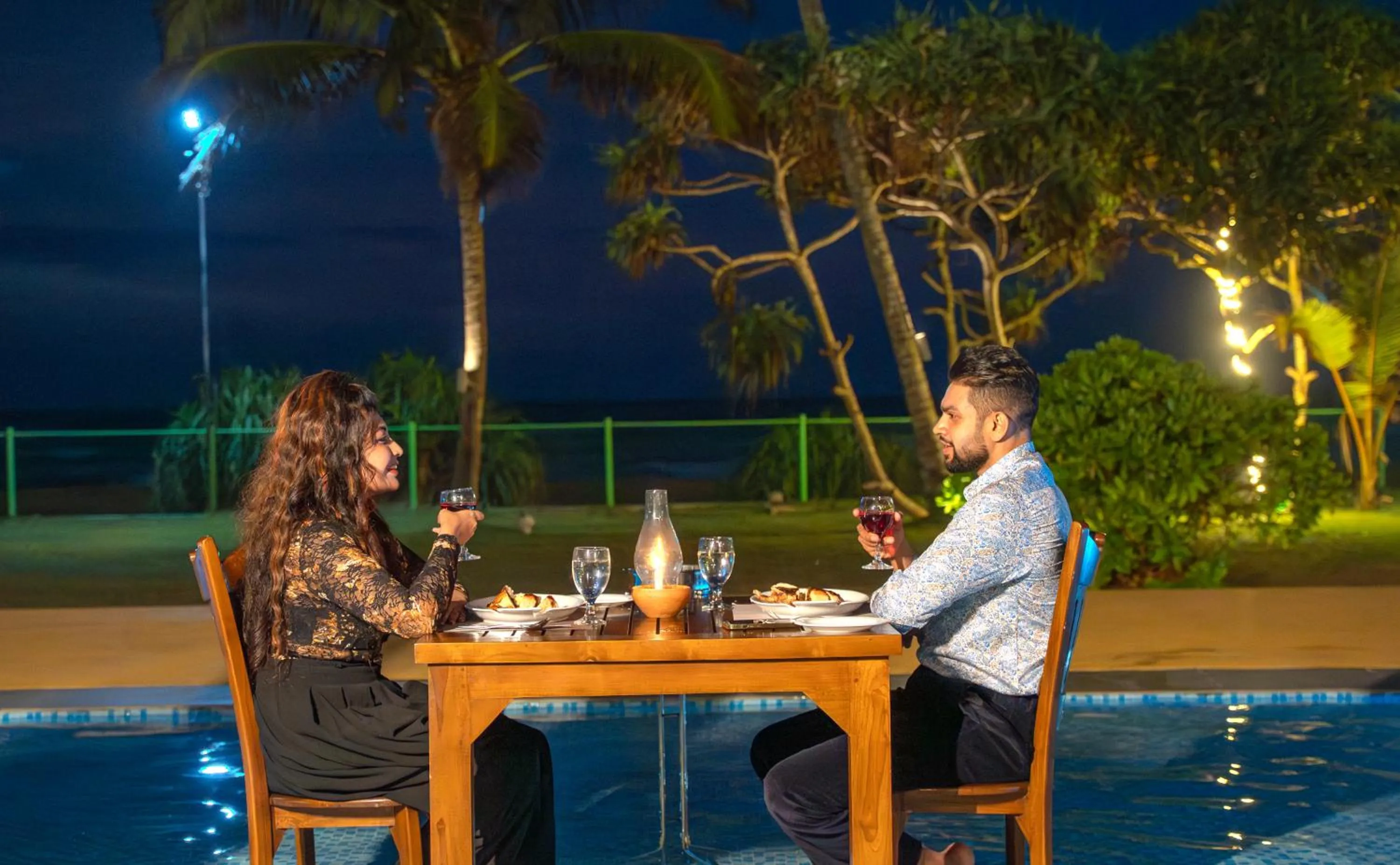 Night in Grand Beach