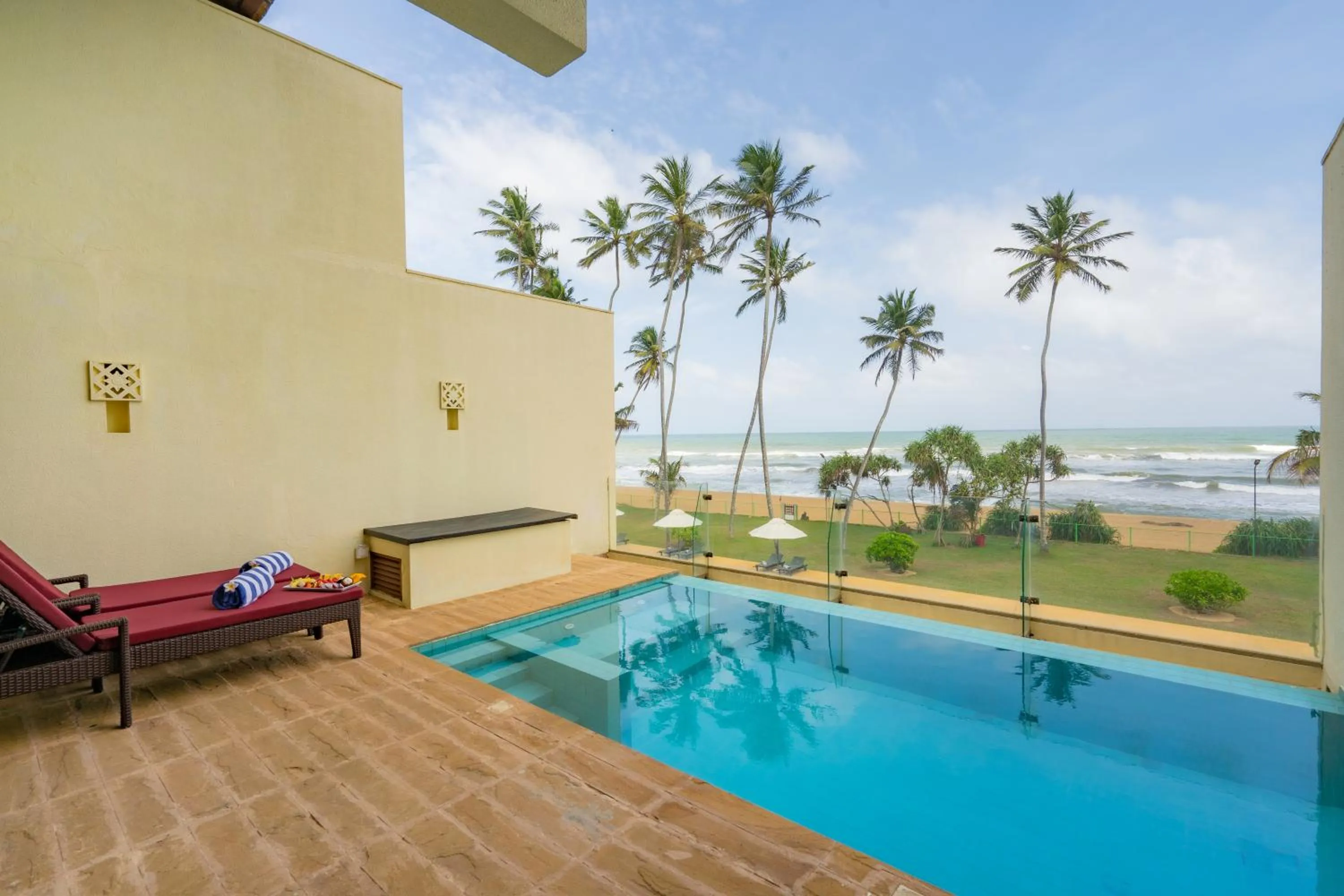 Pool view in Grand Beach