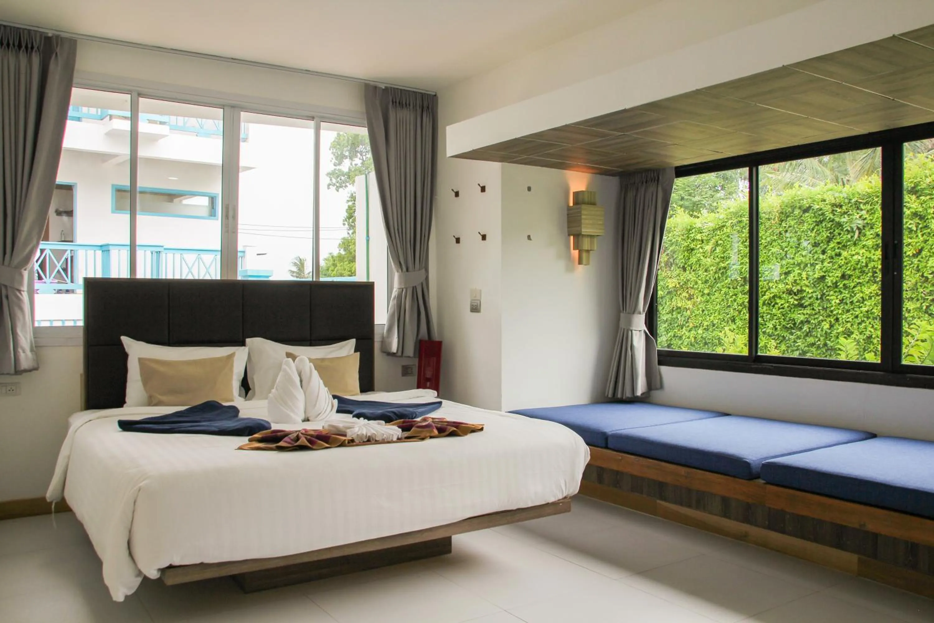 Bedroom, Bed in Samui Mekkala Seaview