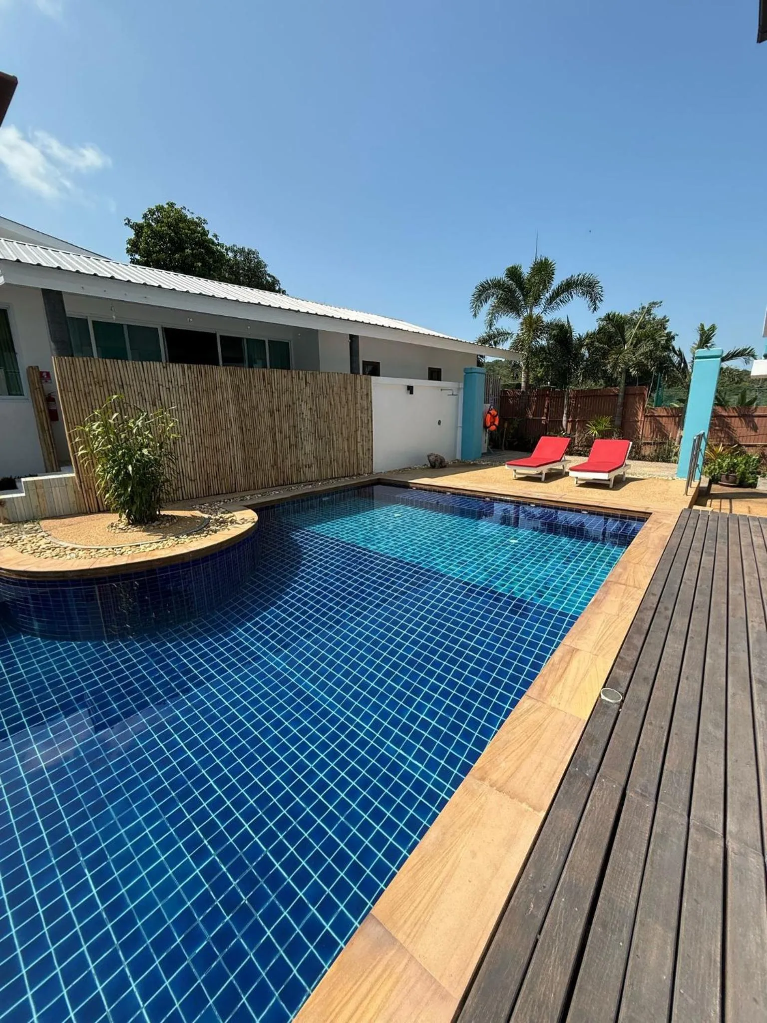 Swimming pool in Samui Mekkala Seaview