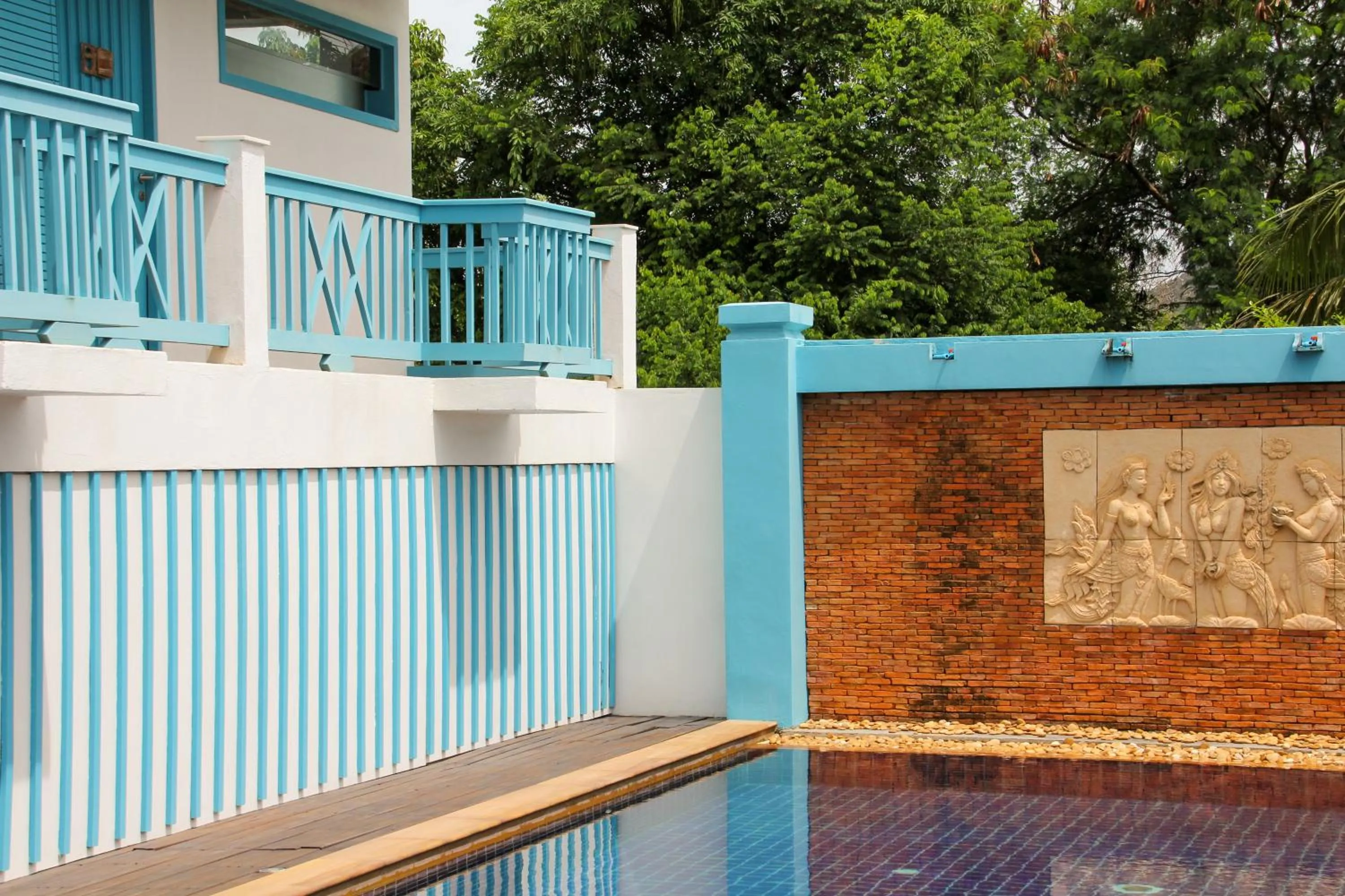 Swimming pool in Samui Mekkala Seaview