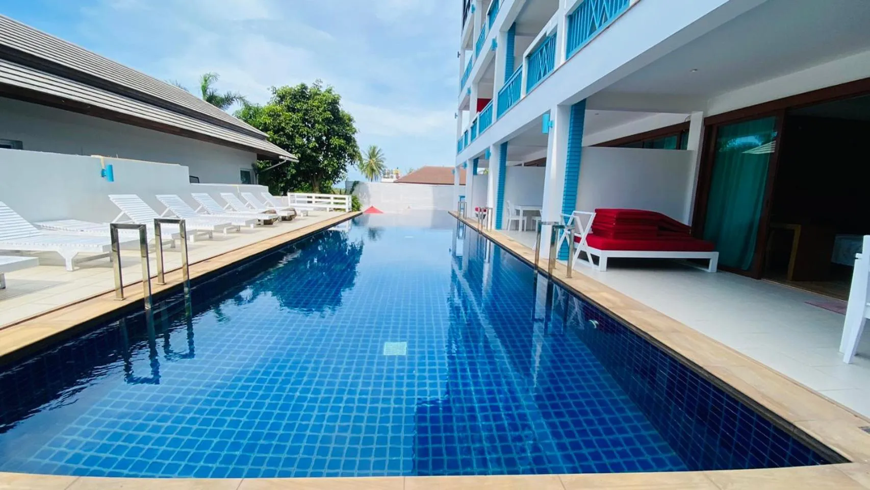 Swimming pool in Samui Mekkala Seaview
