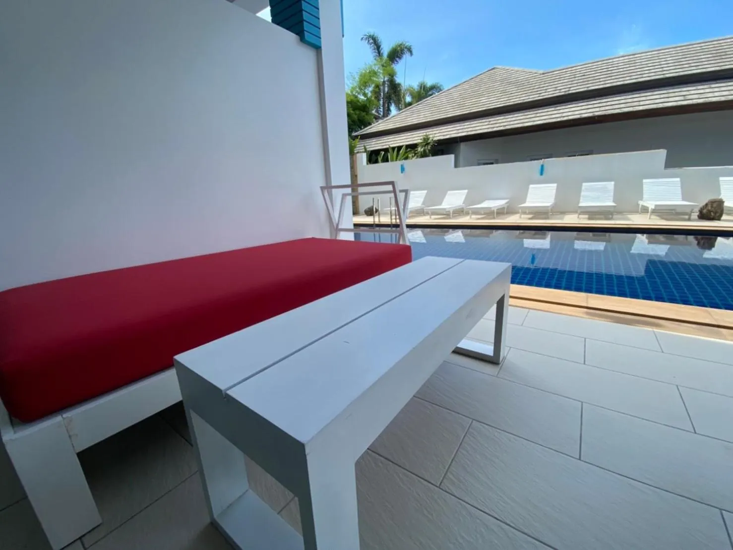 Balcony/Terrace in Samui Mekkala Seaview