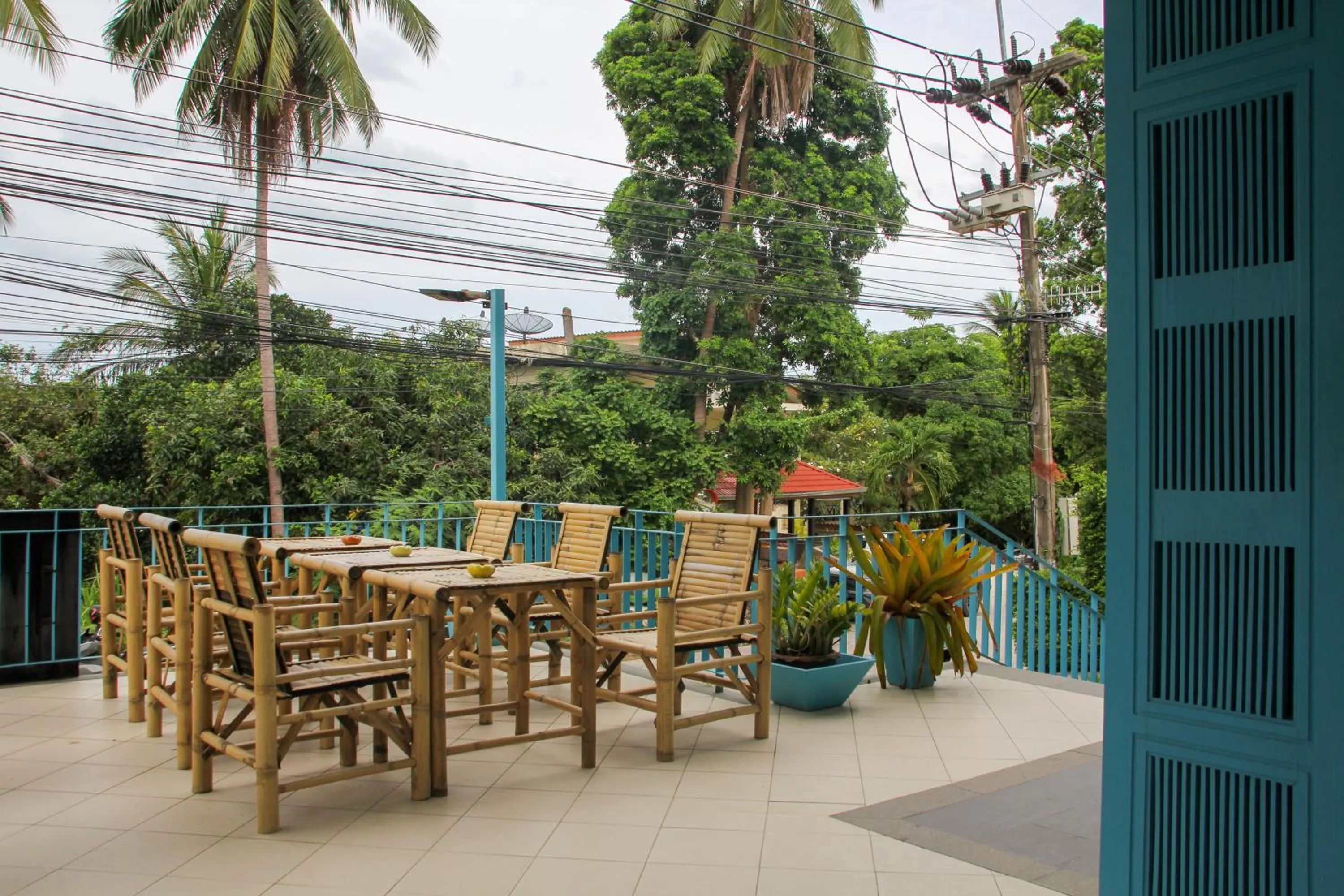 Patio in Samui Mekkala Seaview