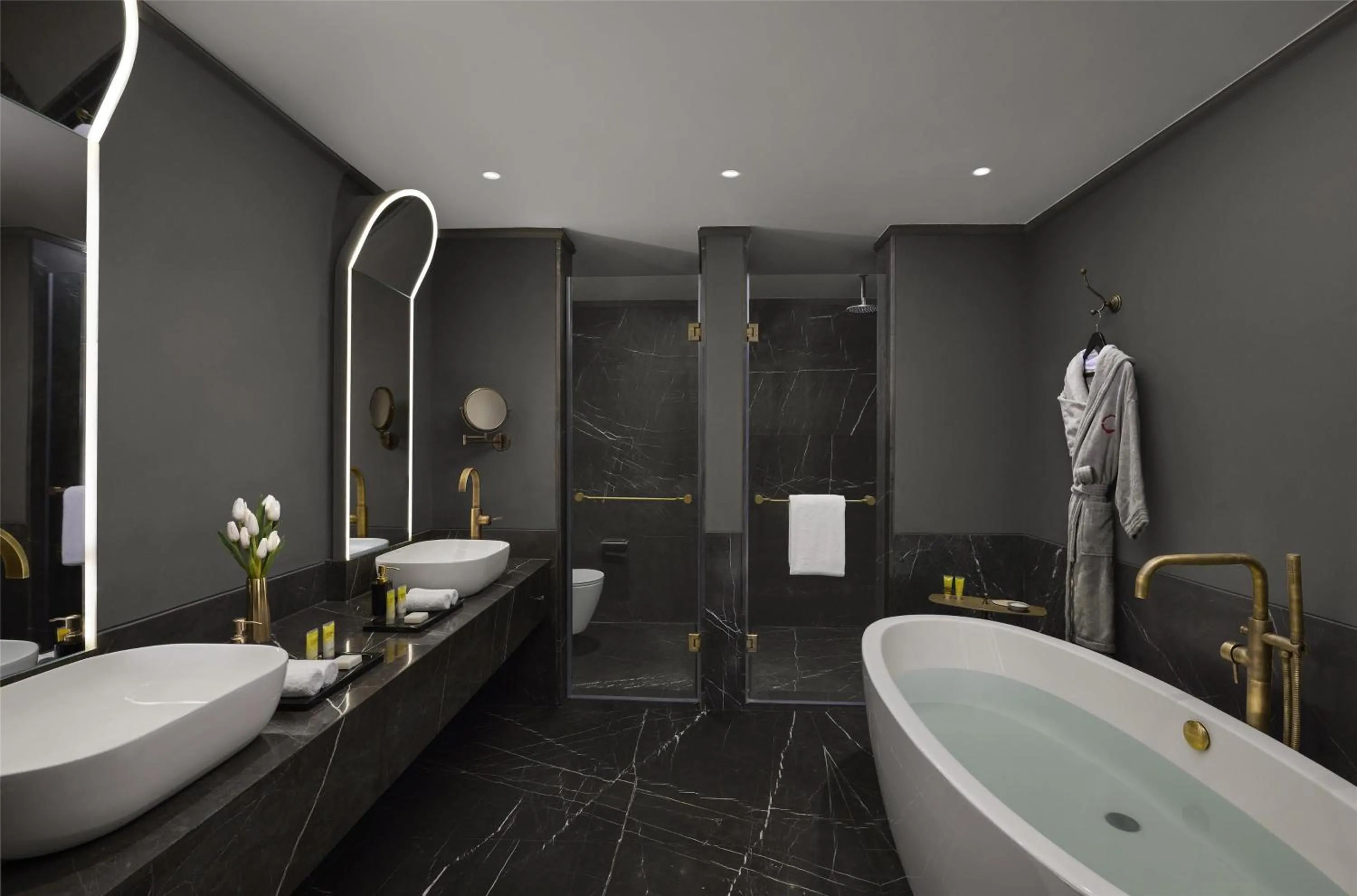 Bathroom in Hyatt Centric Sector17 Chandigarh