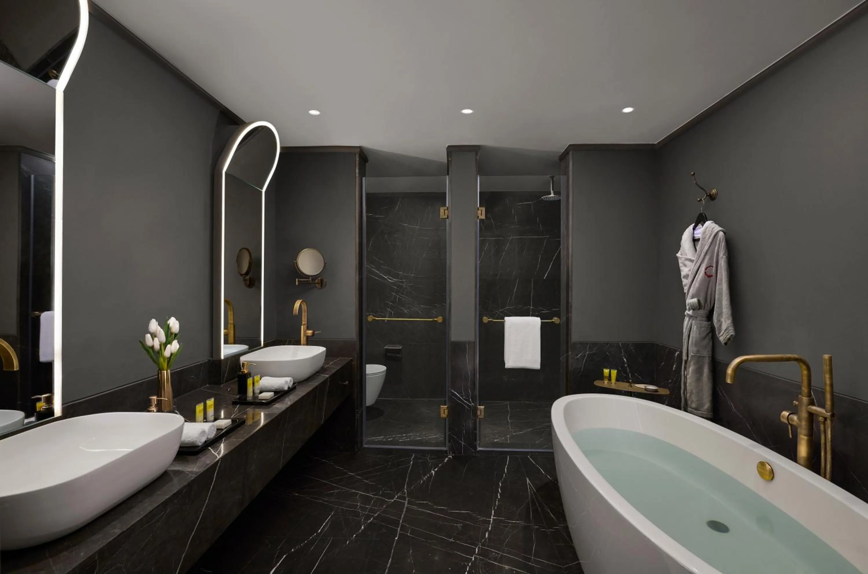 Shower in Hyatt Centric Sector17 Chandigarh