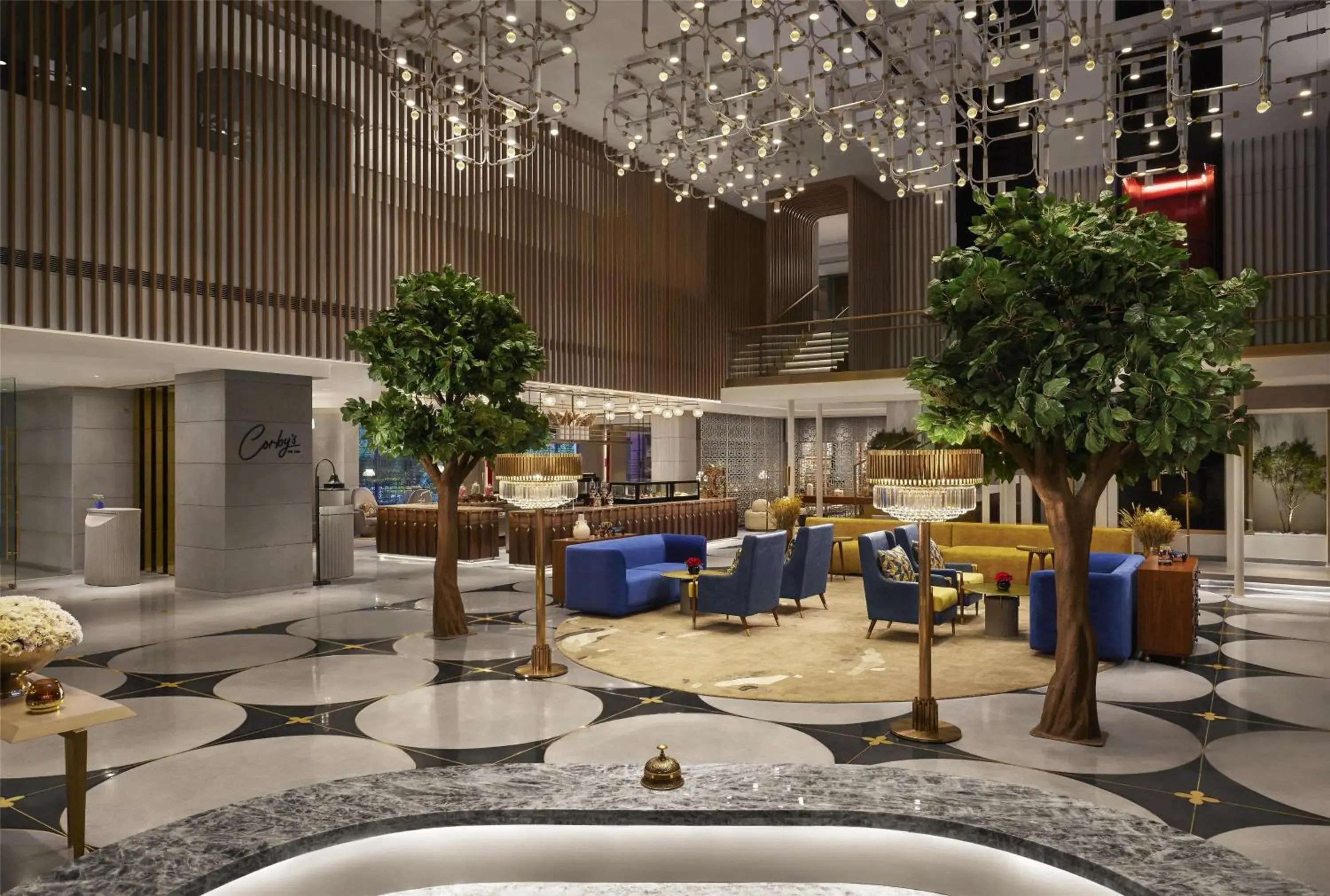 Lobby or reception in Hyatt Centric Sector17 Chandigarh Lobby or reception in Hyatt Centric Sector17 Chandigarh