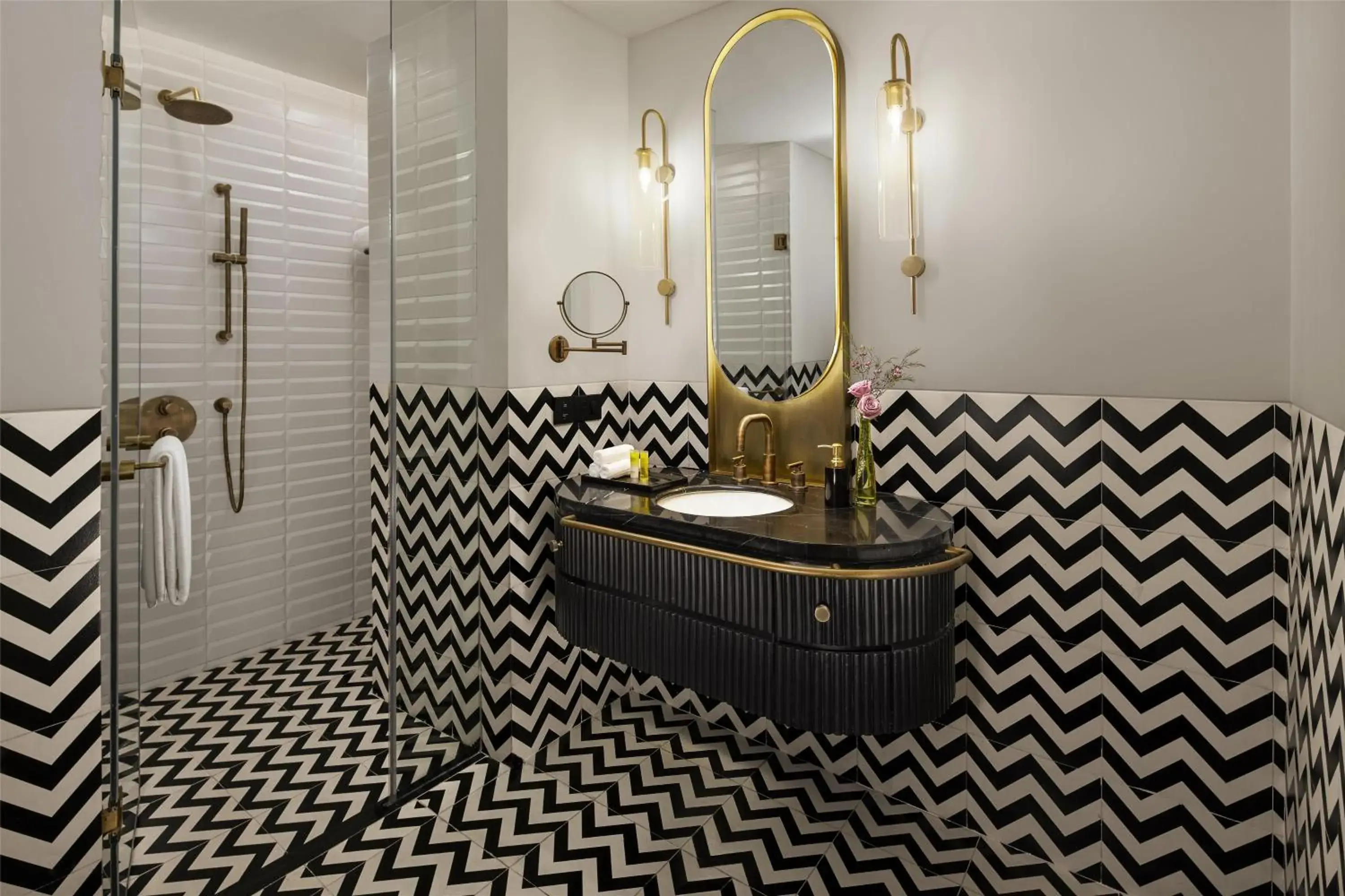 Bathroom in Hyatt Centric Sector17 Chandigarh Bathroom in Hyatt Centric Sector17 Chandigarh