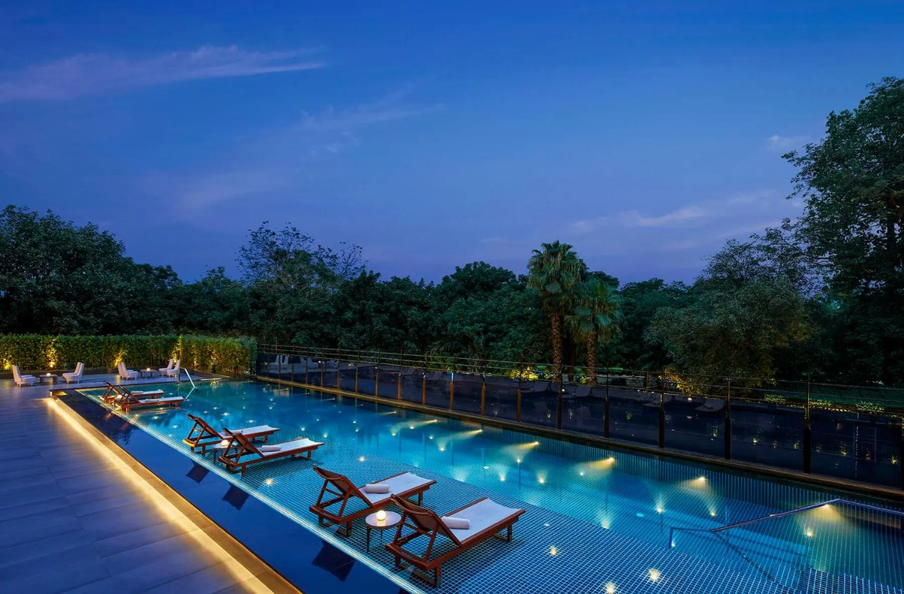 Pool view in Hyatt Centric Sector17 Chandigarh