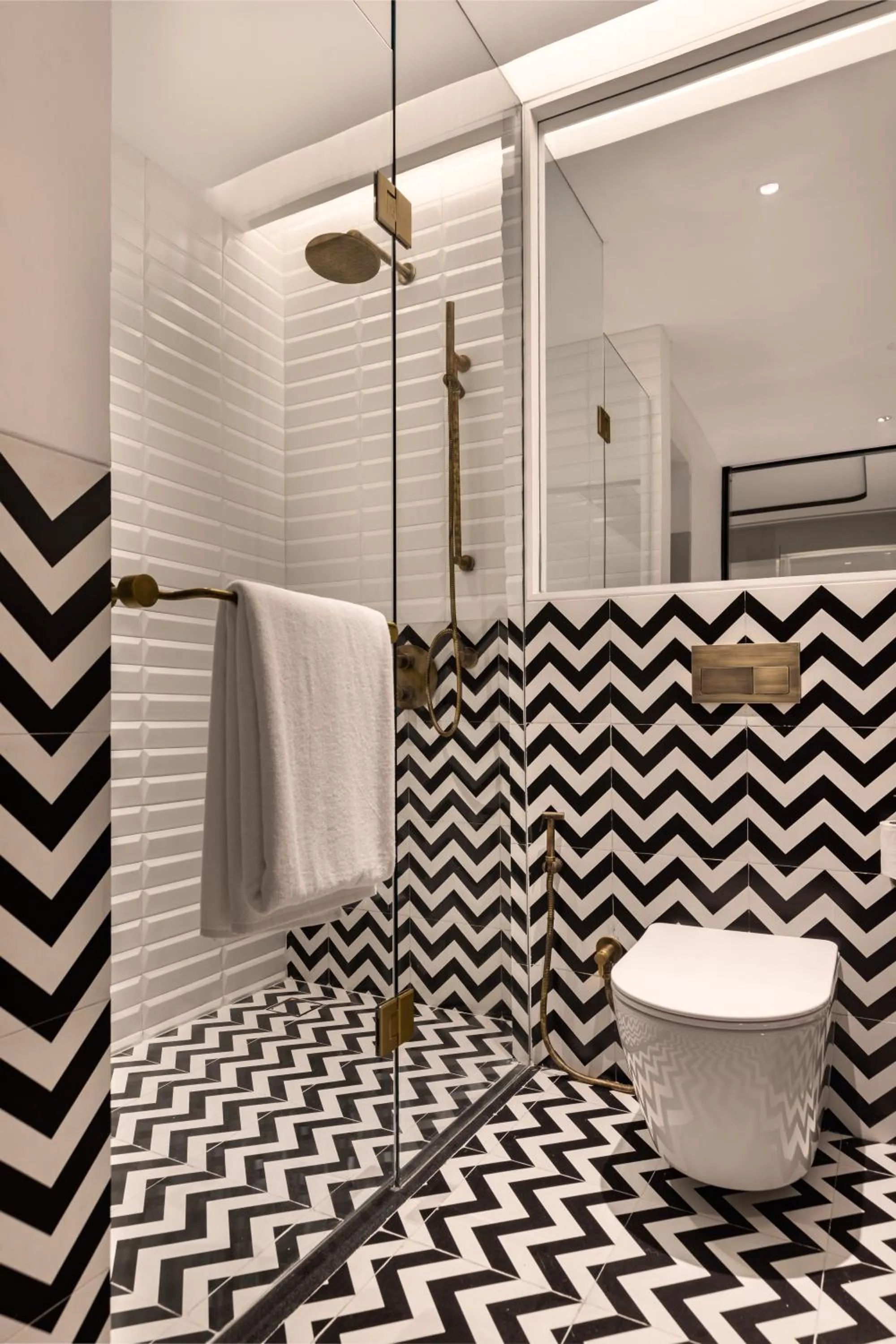 Bathroom in Hyatt Centric Sector17 Chandigarh