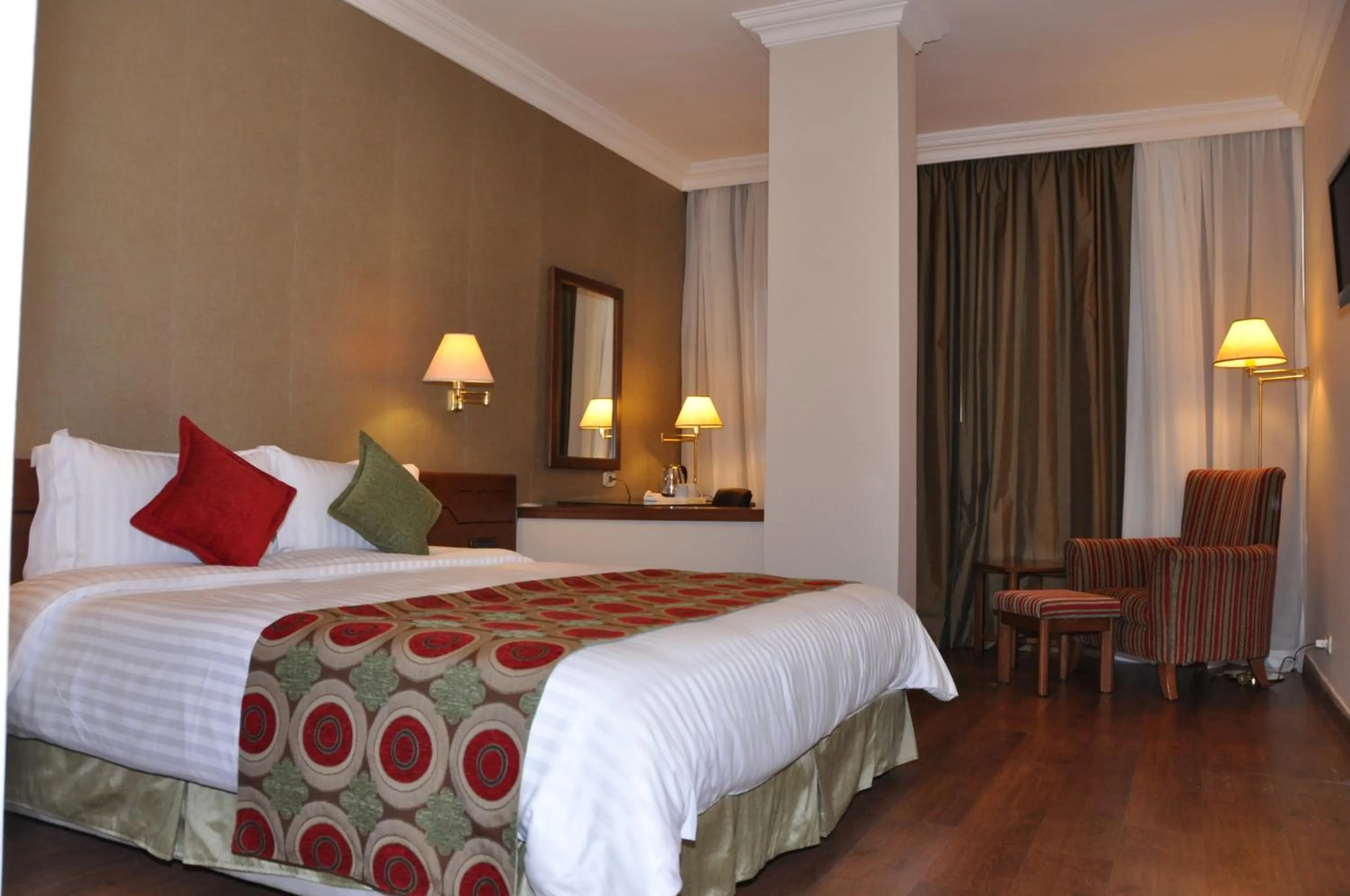 Photo of the whole room, Bed in Orient Prince Hotel