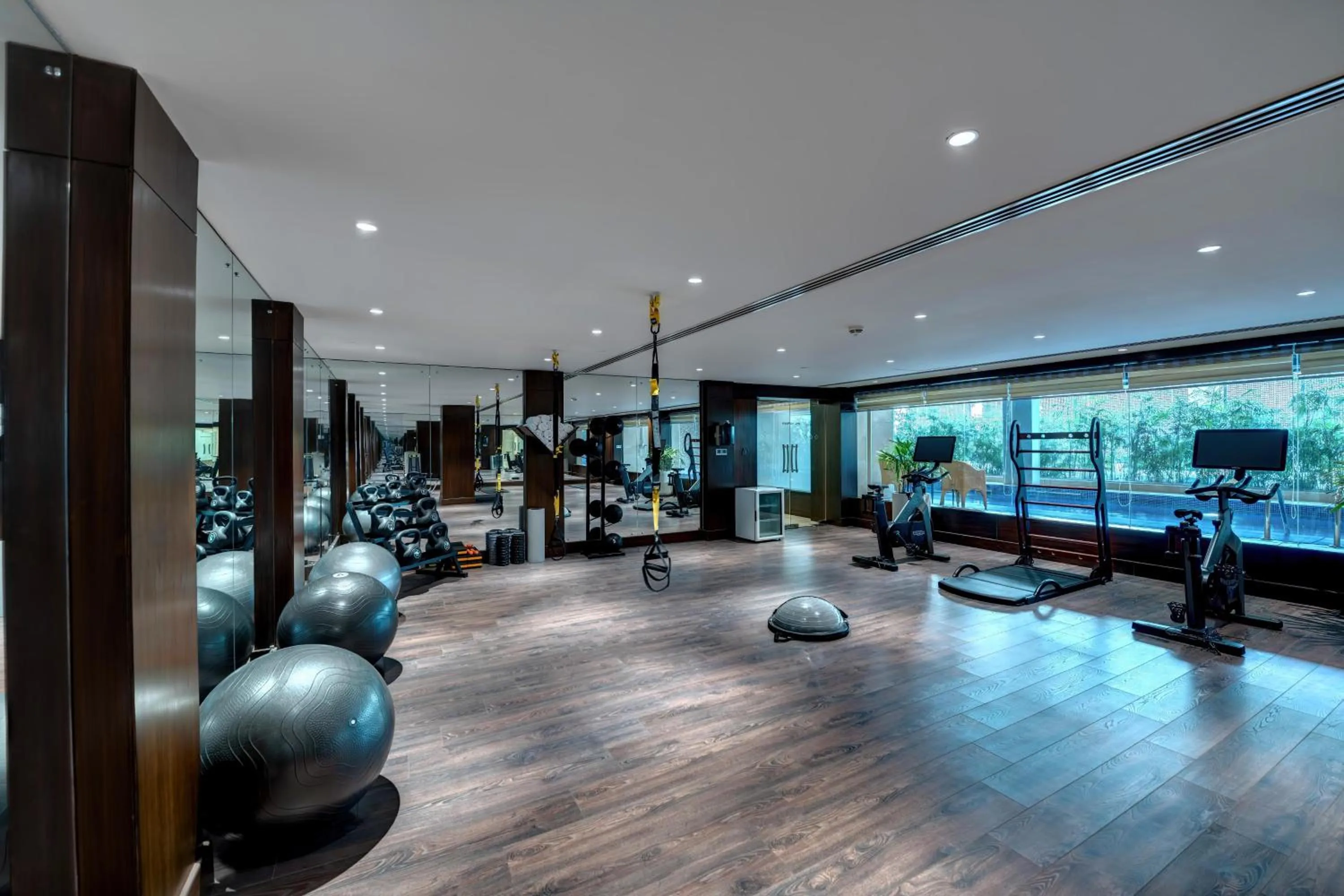 Fitness centre/facilities in Islamabad Marriott Hotel