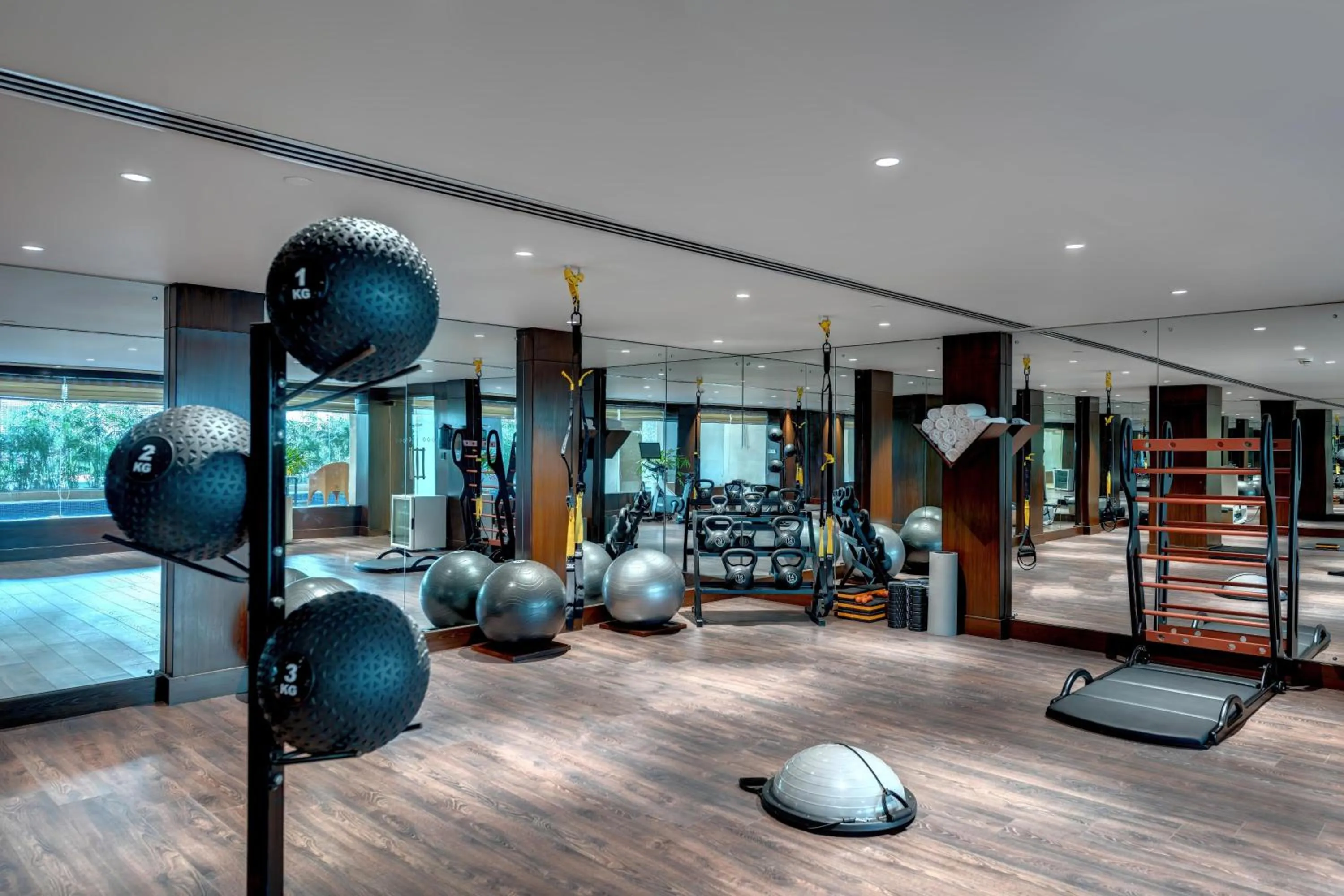Fitness centre/facilities in Islamabad Marriott Hotel