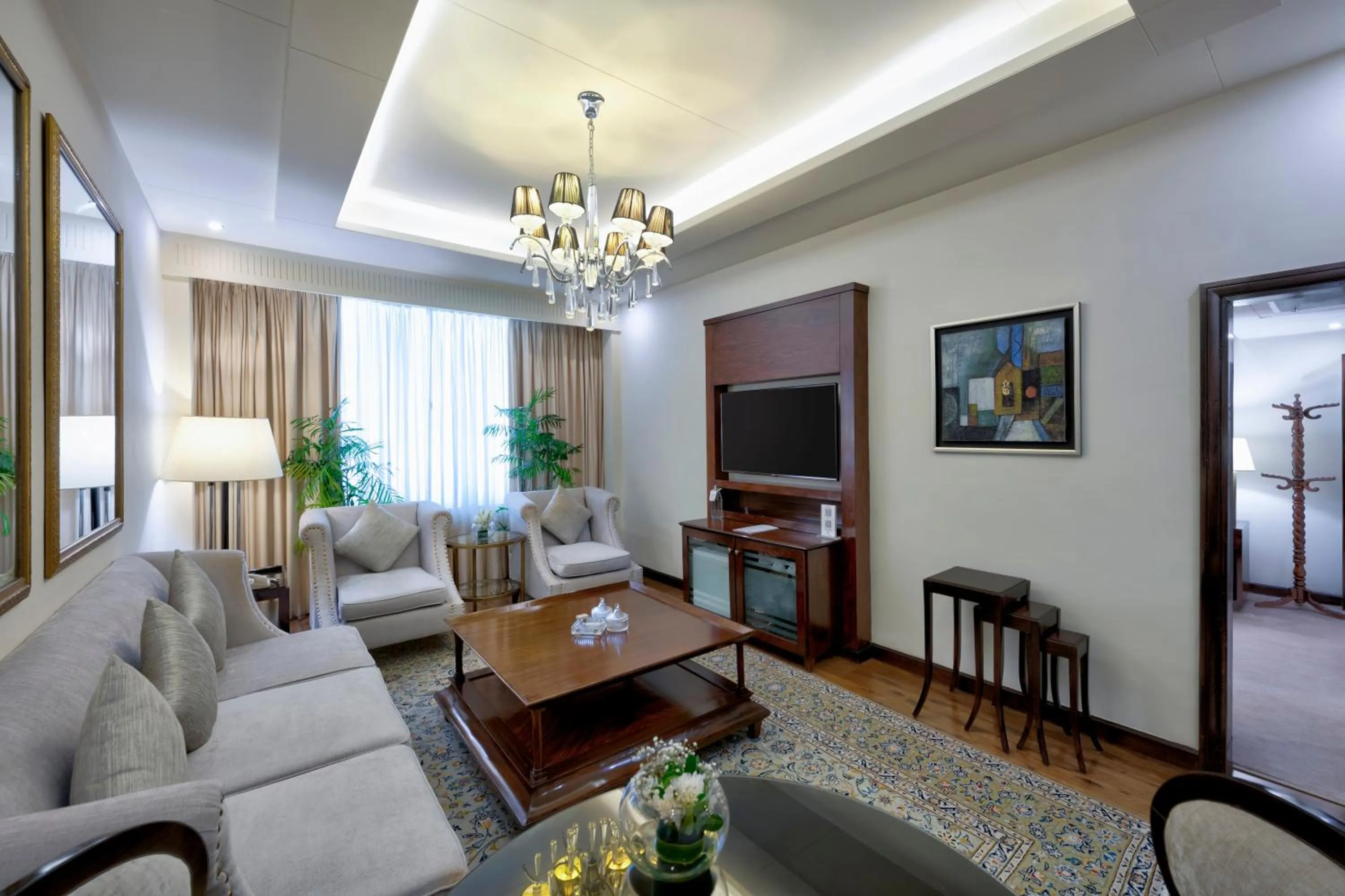 Living room in Islamabad Marriott Hotel
