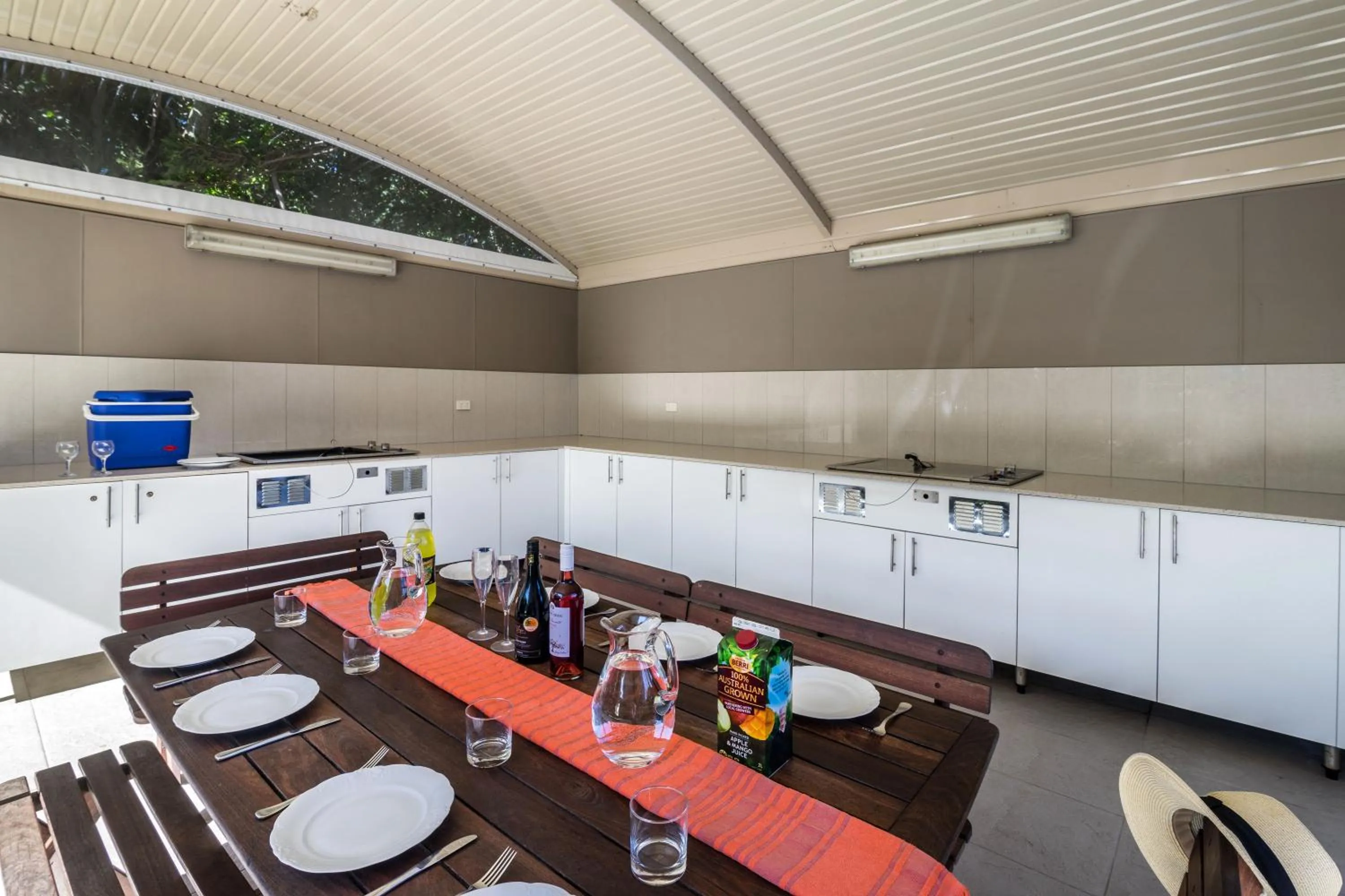 BBQ facilities in Newport Mooloolaba Apartments