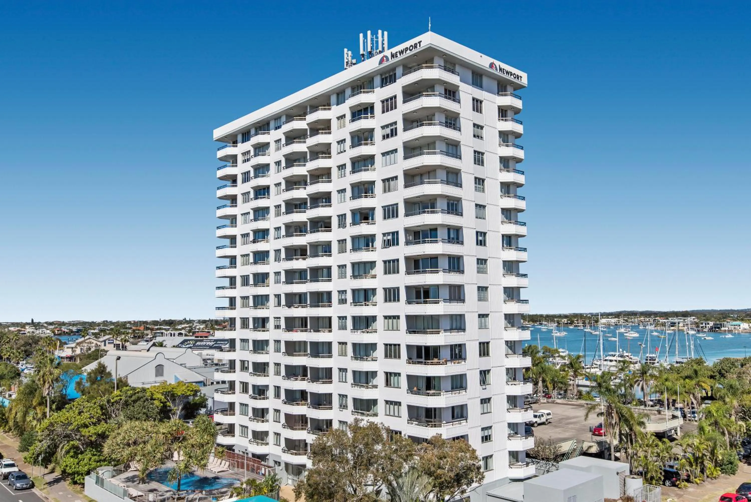 Property building in Newport Mooloolaba Apartments