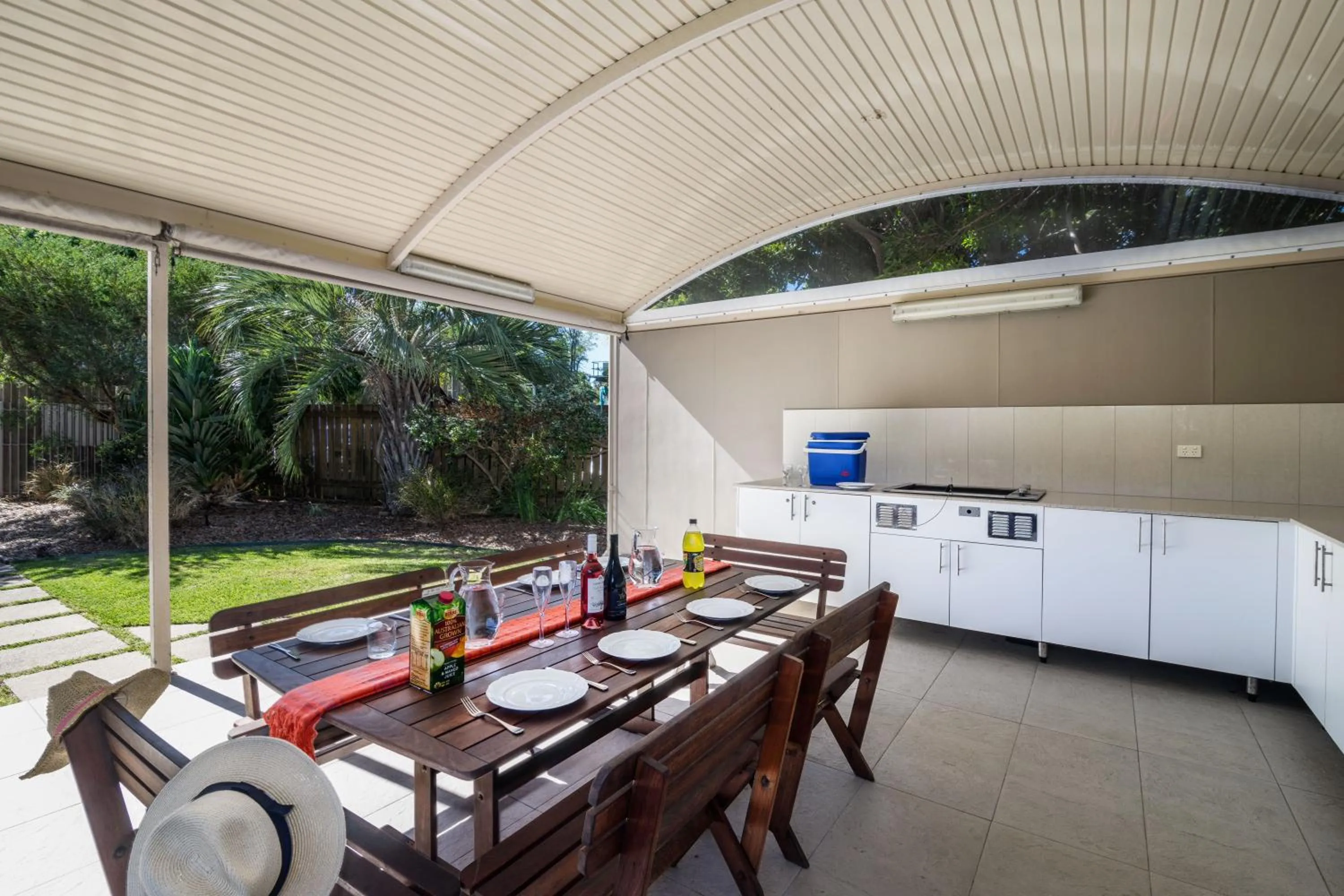 BBQ facilities in Newport Mooloolaba Apartments