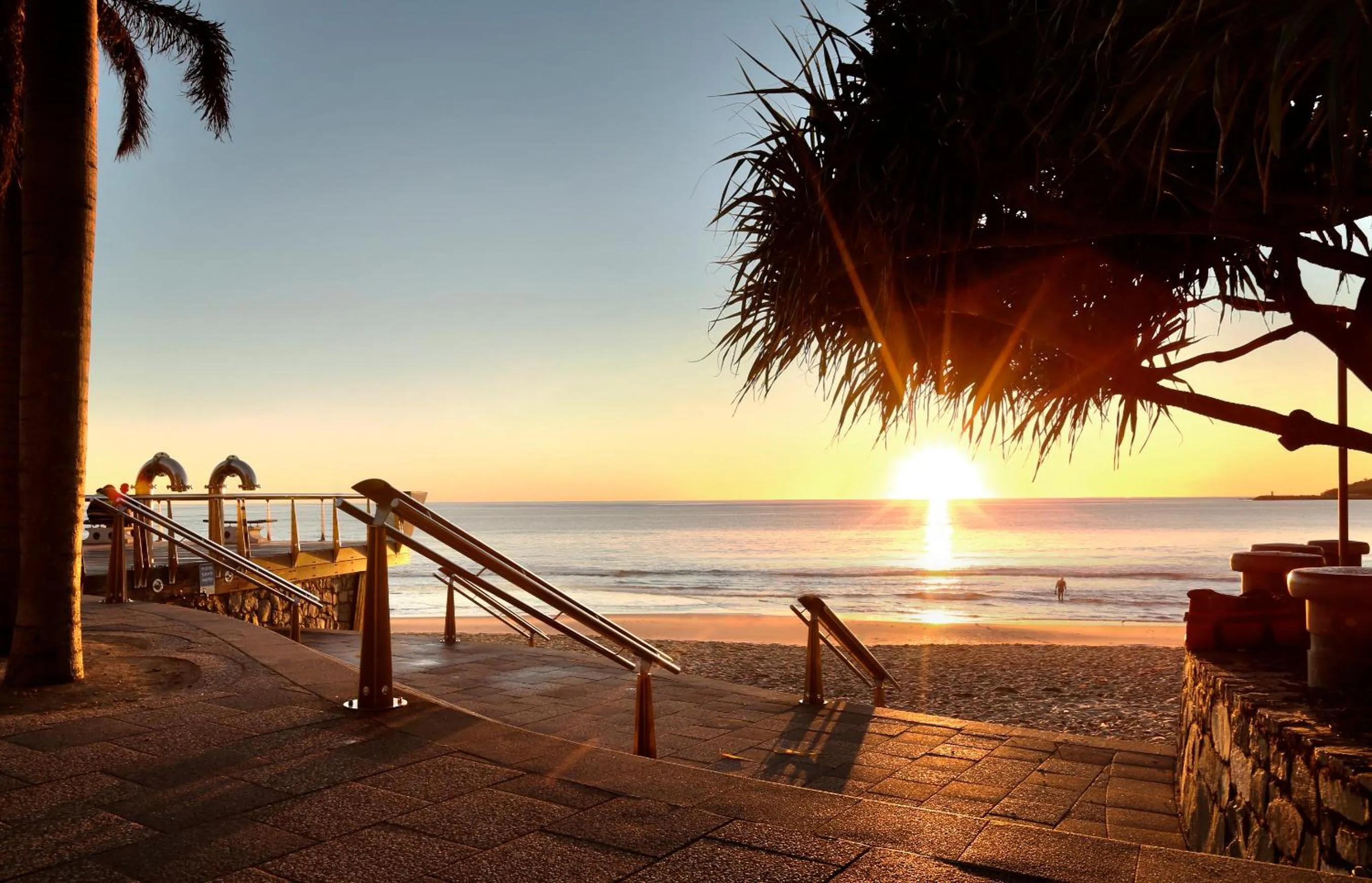 Beach in Newport Mooloolaba Apartments