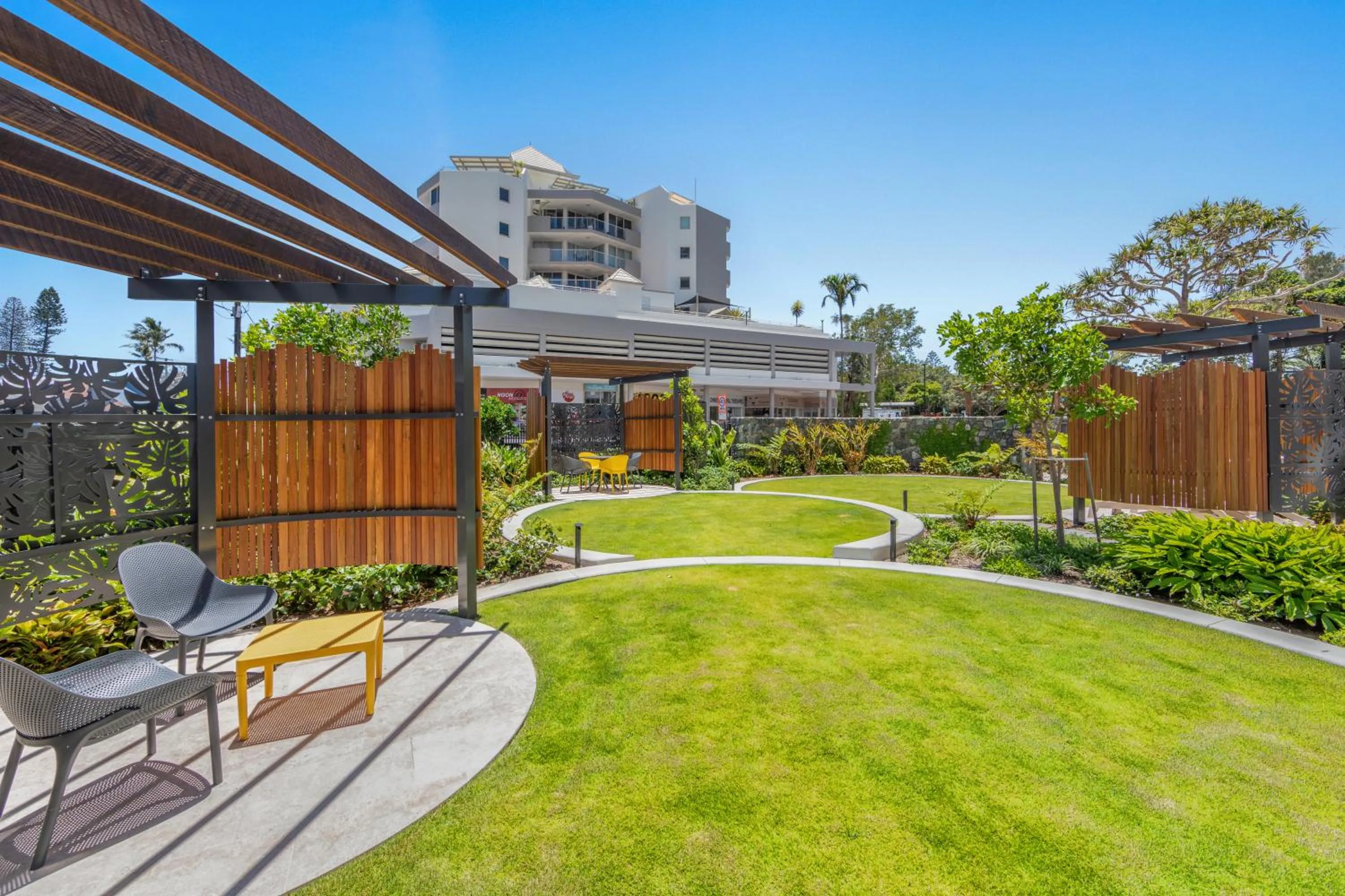 Garden in Newport Mooloolaba Apartments