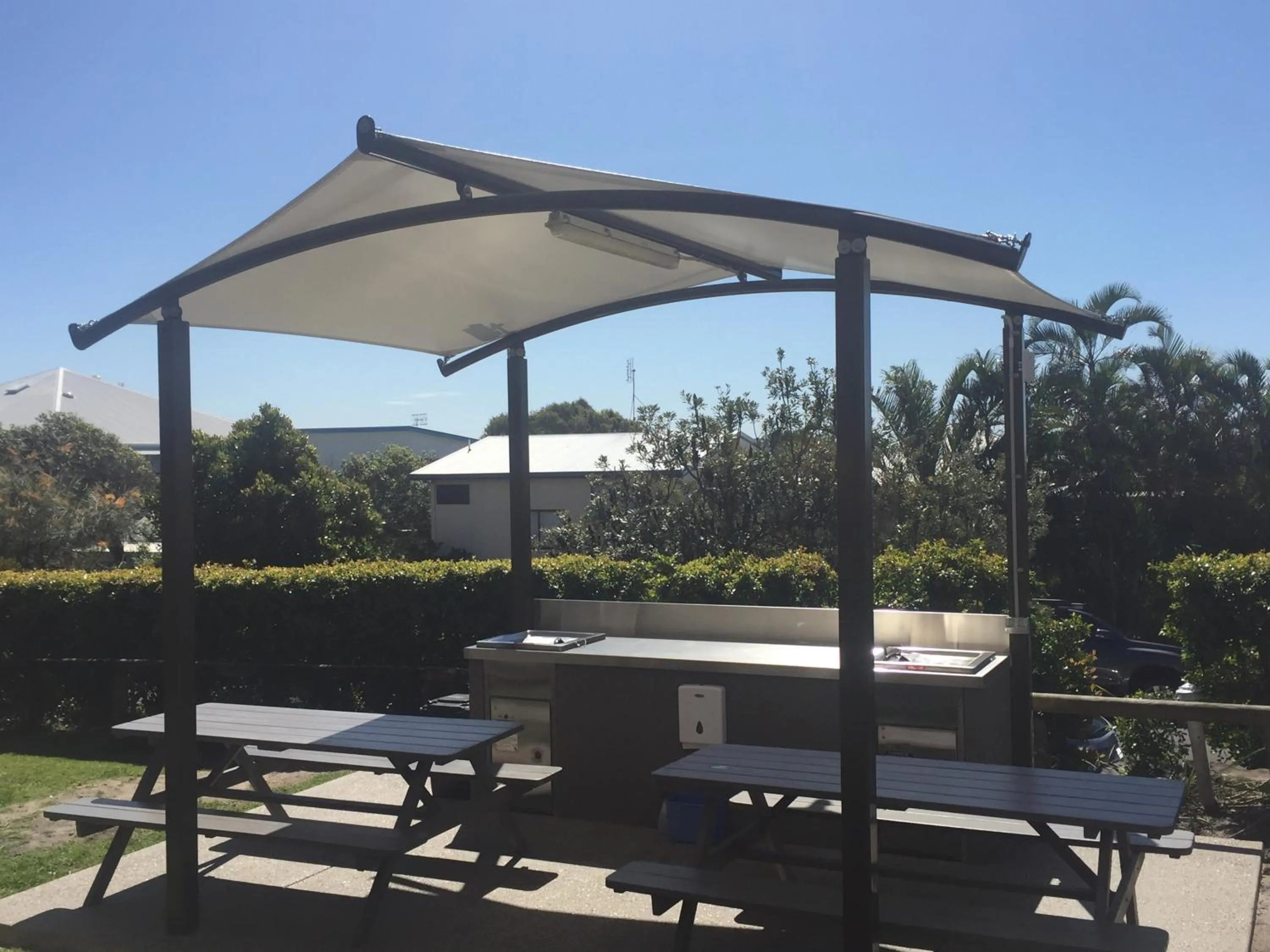BBQ facilities in Endless Summer Resort