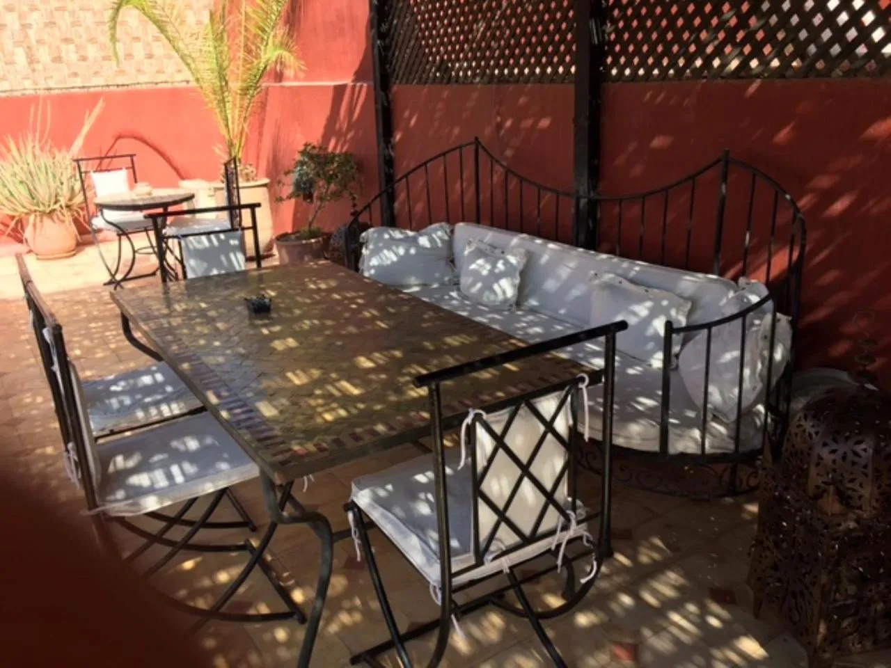 Balcony/Terrace in Riad SASHA