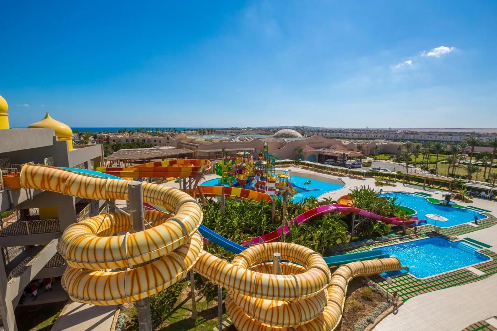 Aqua park in Ali Baba Palace Resort