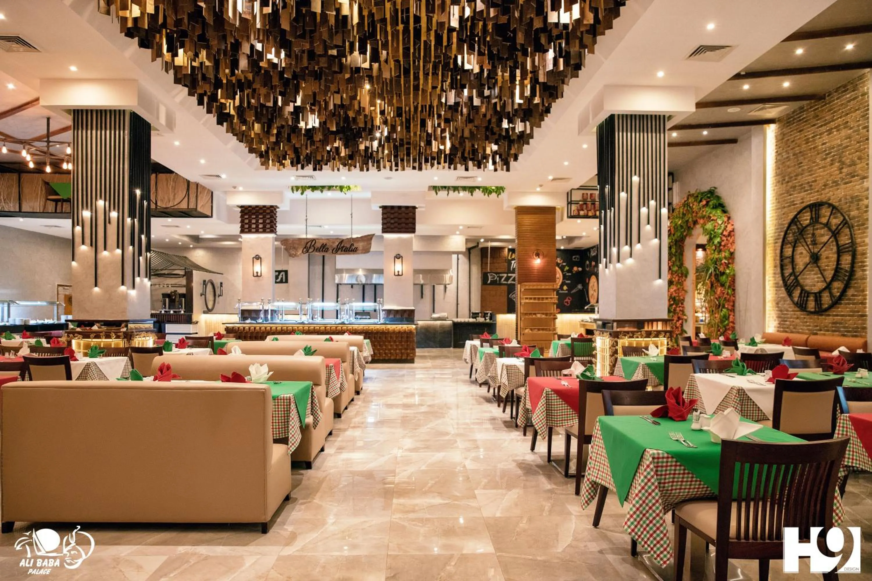 Restaurant/places to eat in Ali Baba Palace Resort