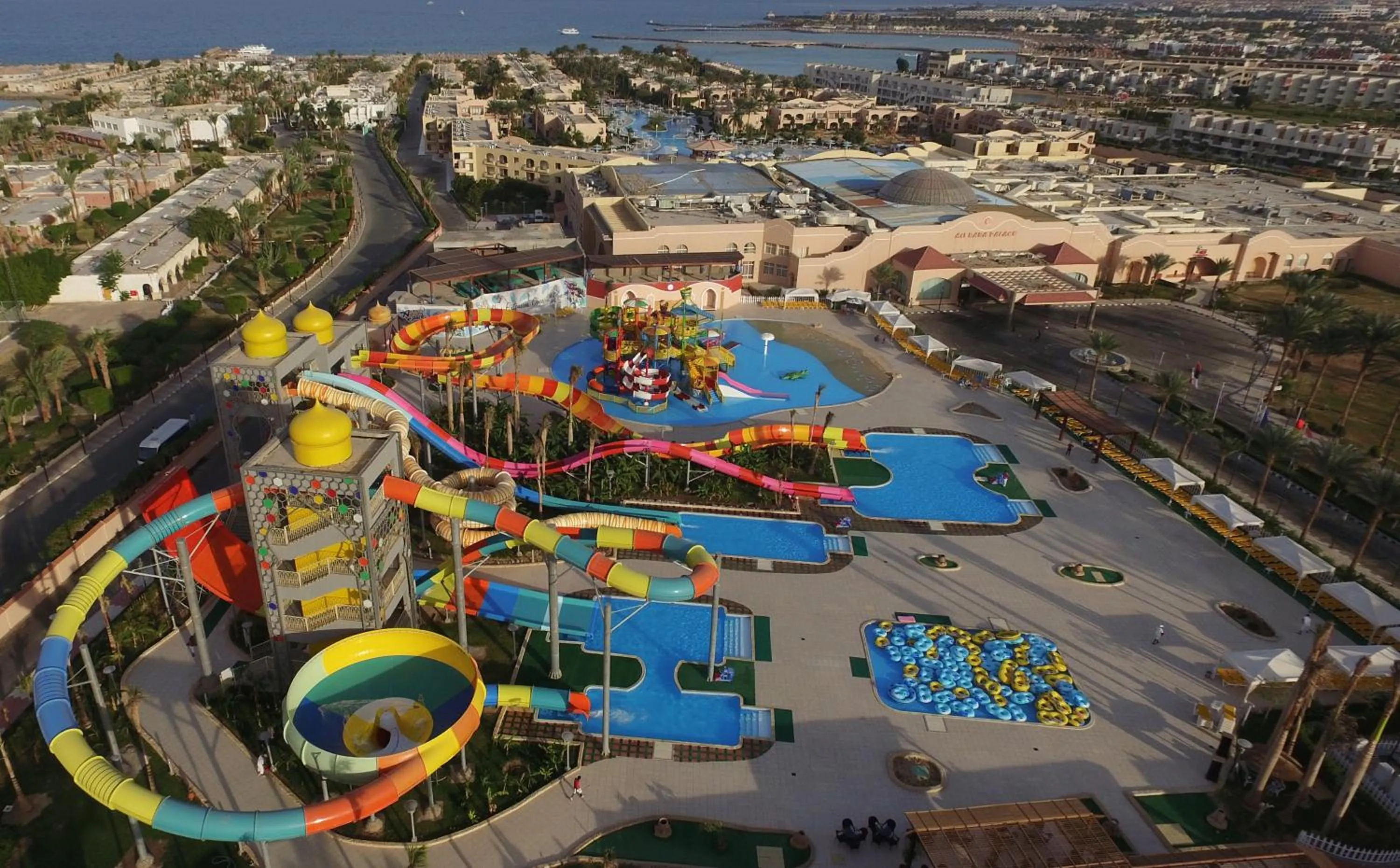 Aqua park in Ali Baba Palace Resort