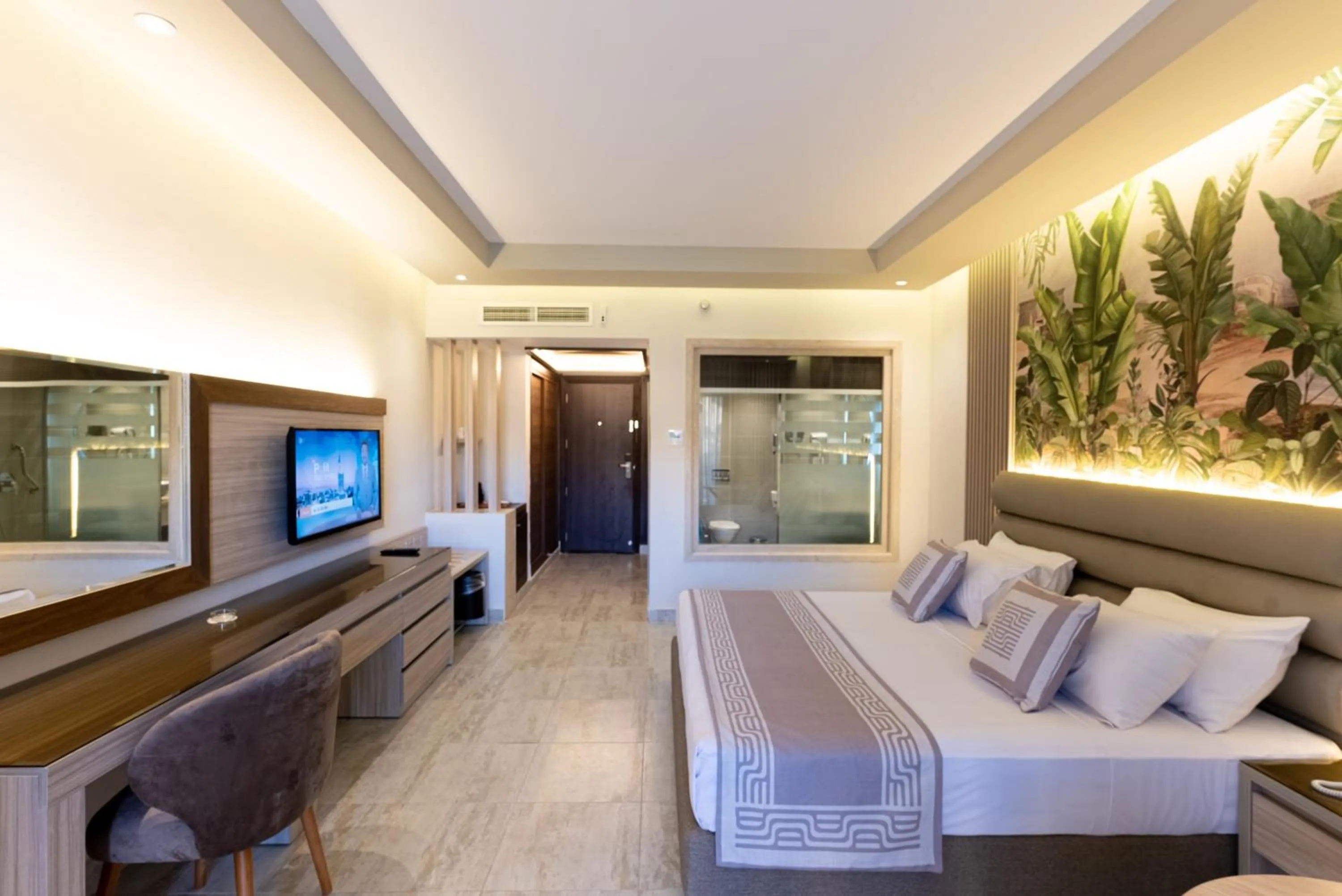 TV and multimedia, Bed in Ali Baba Palace Resort