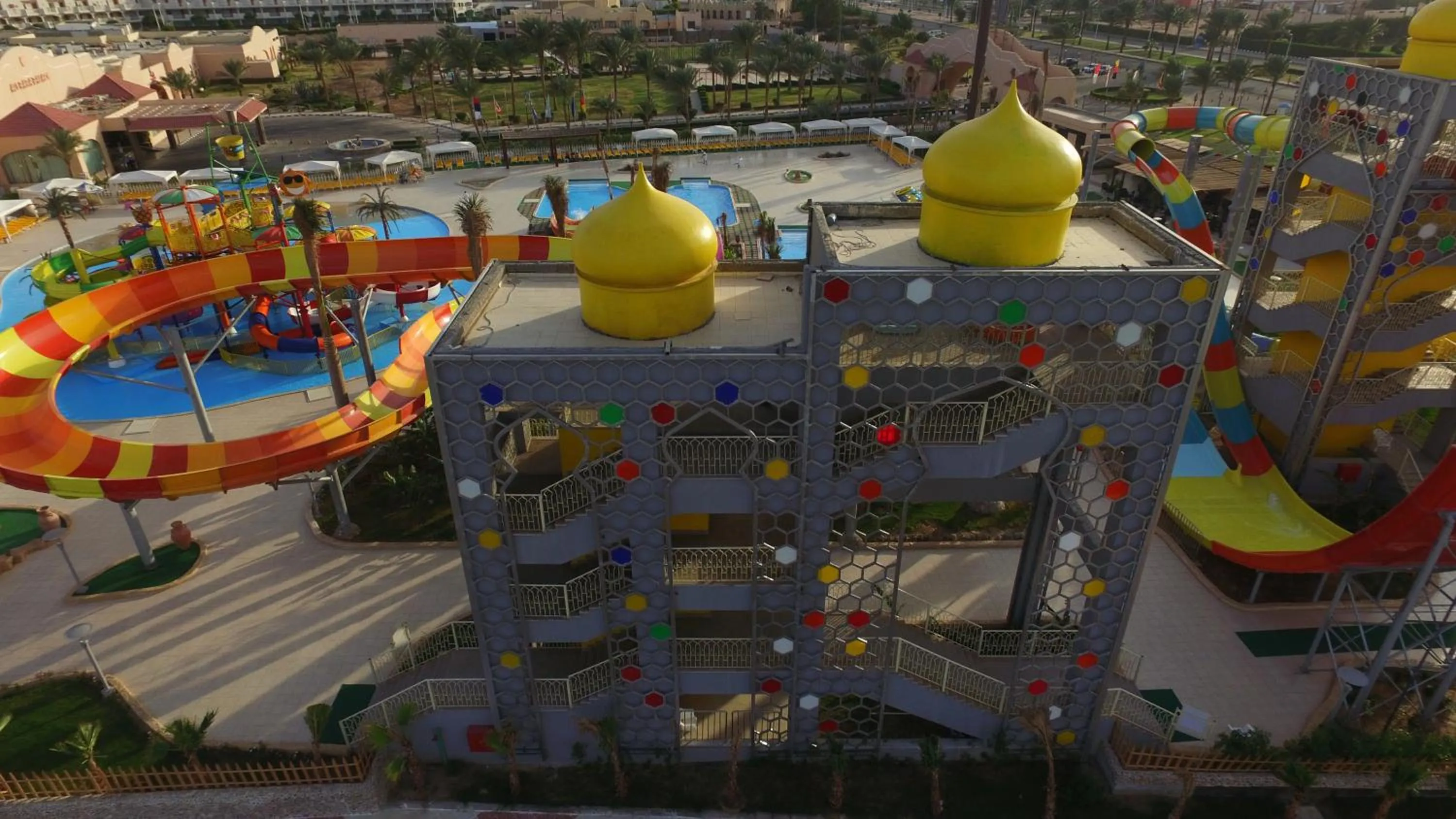 Aqua park in Ali Baba Palace Resort