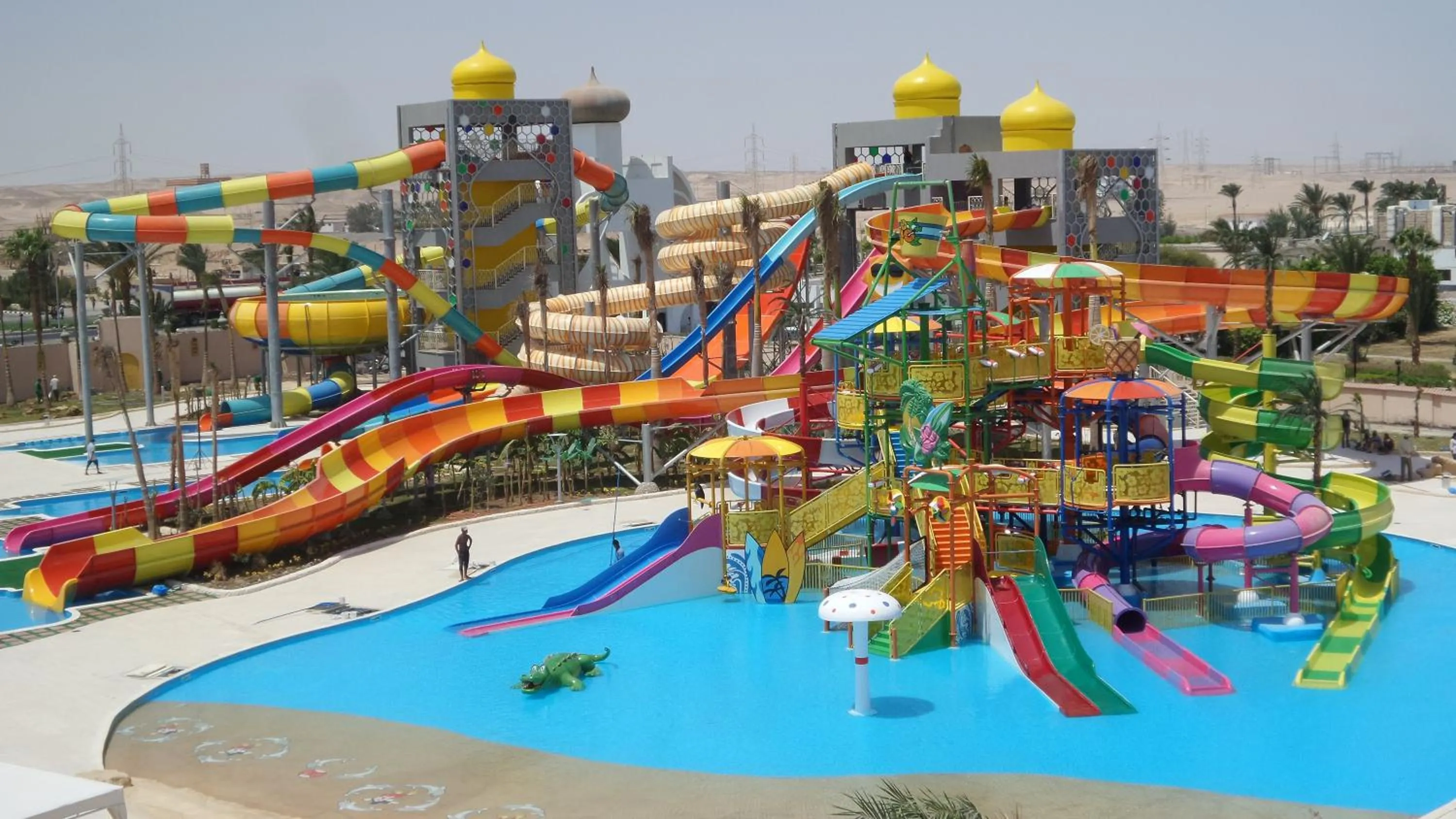 Aqua park in Ali Baba Palace Resort