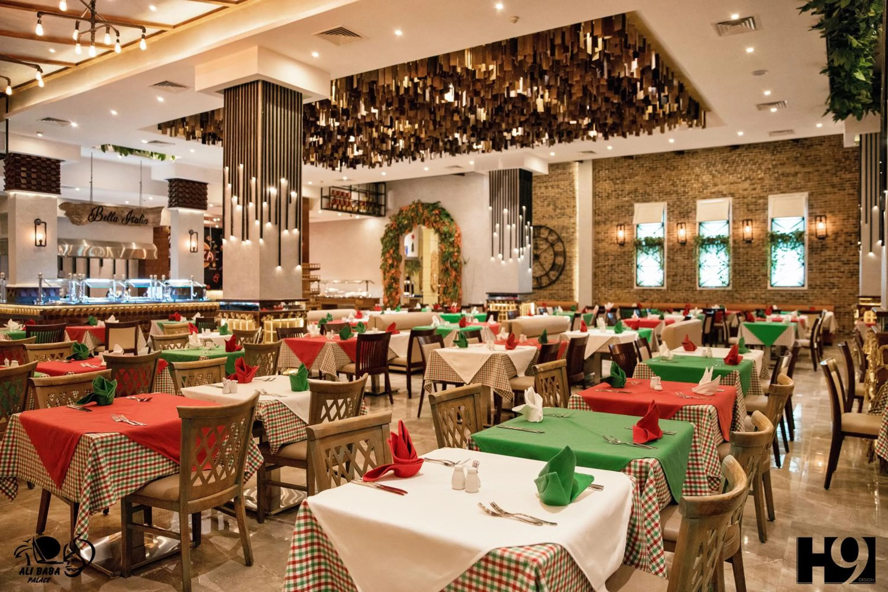 Restaurant/places to eat in Ali Baba Palace Resort