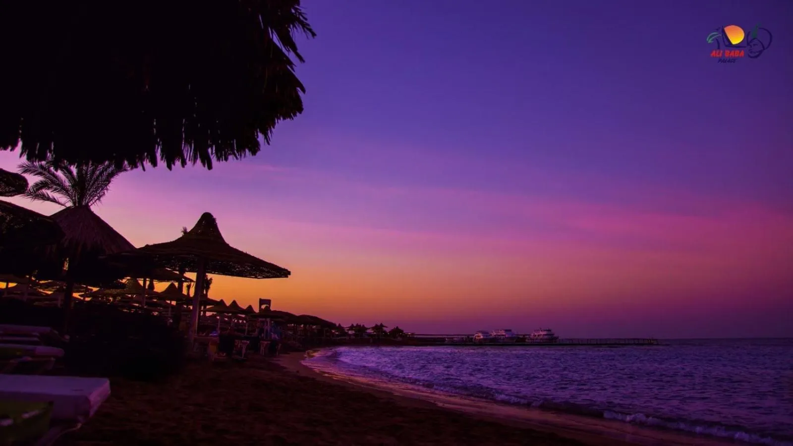 Beach in Ali Baba Palace Resort