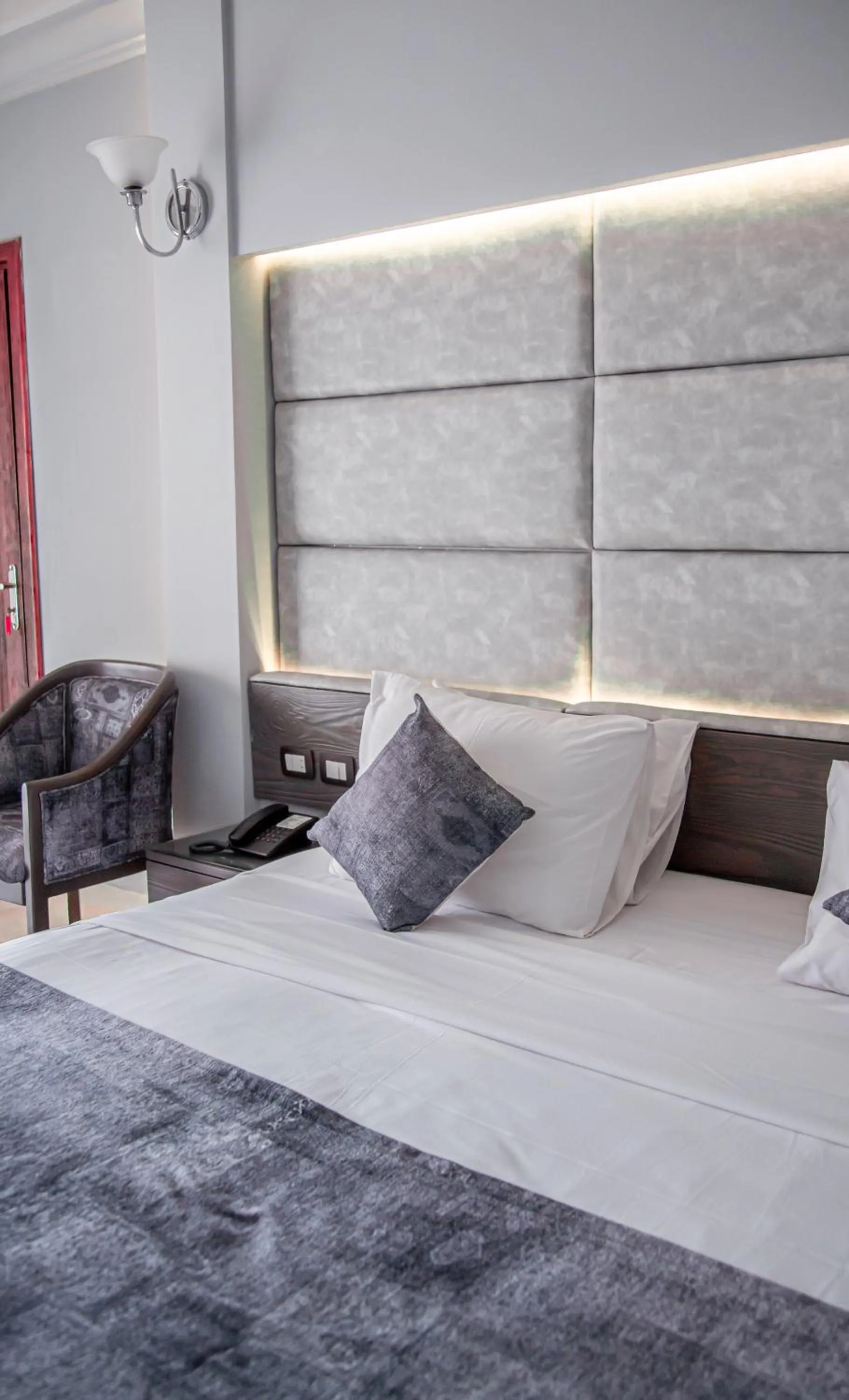 Bed in Ali Baba Palace Resort