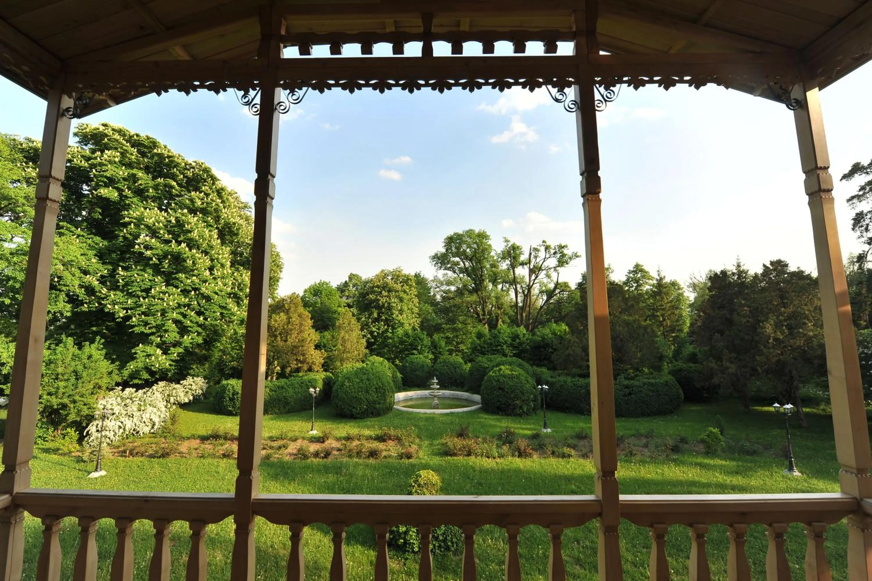 Patio in Conac Polizu