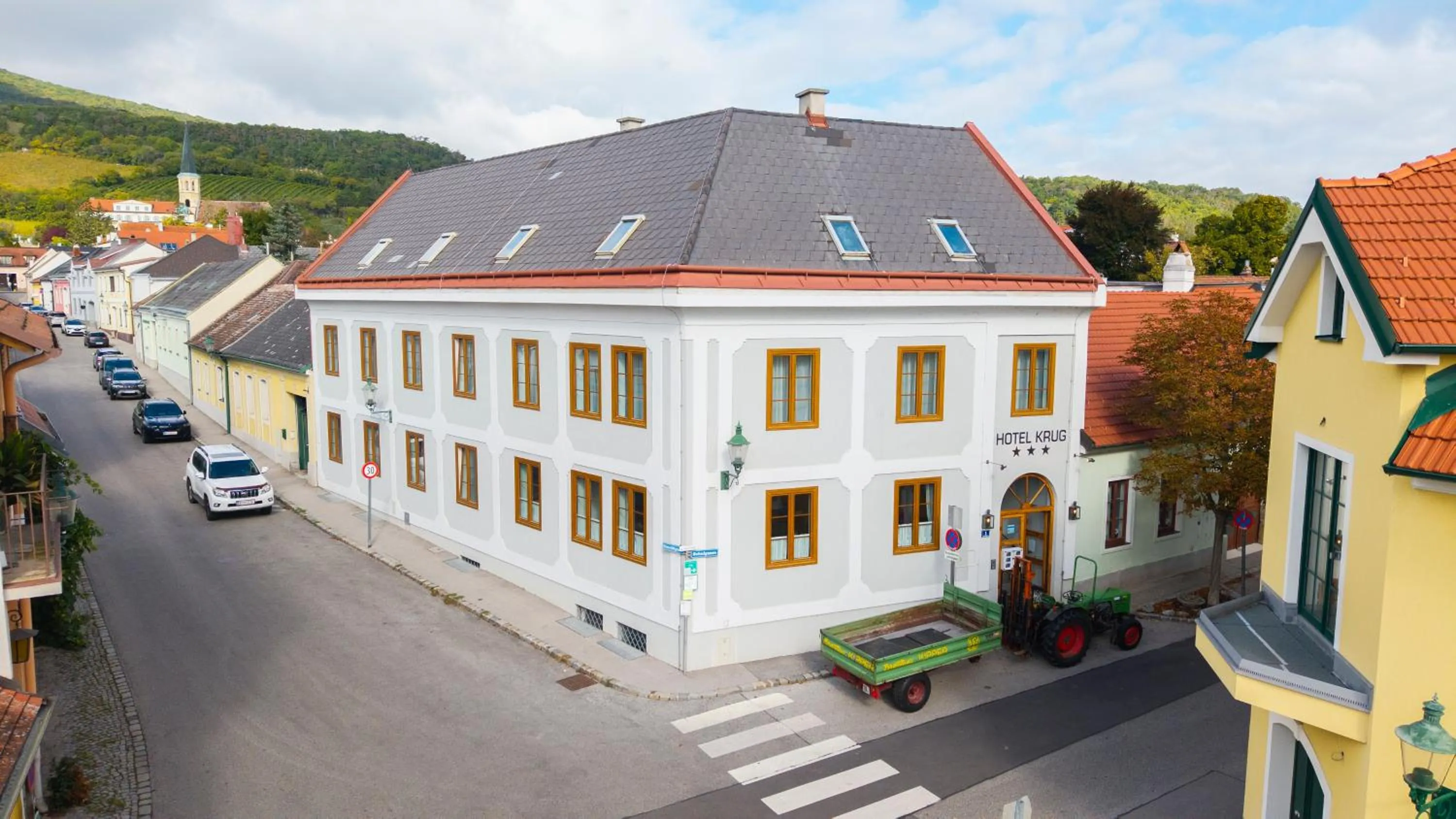 Property building in Hotel Krug