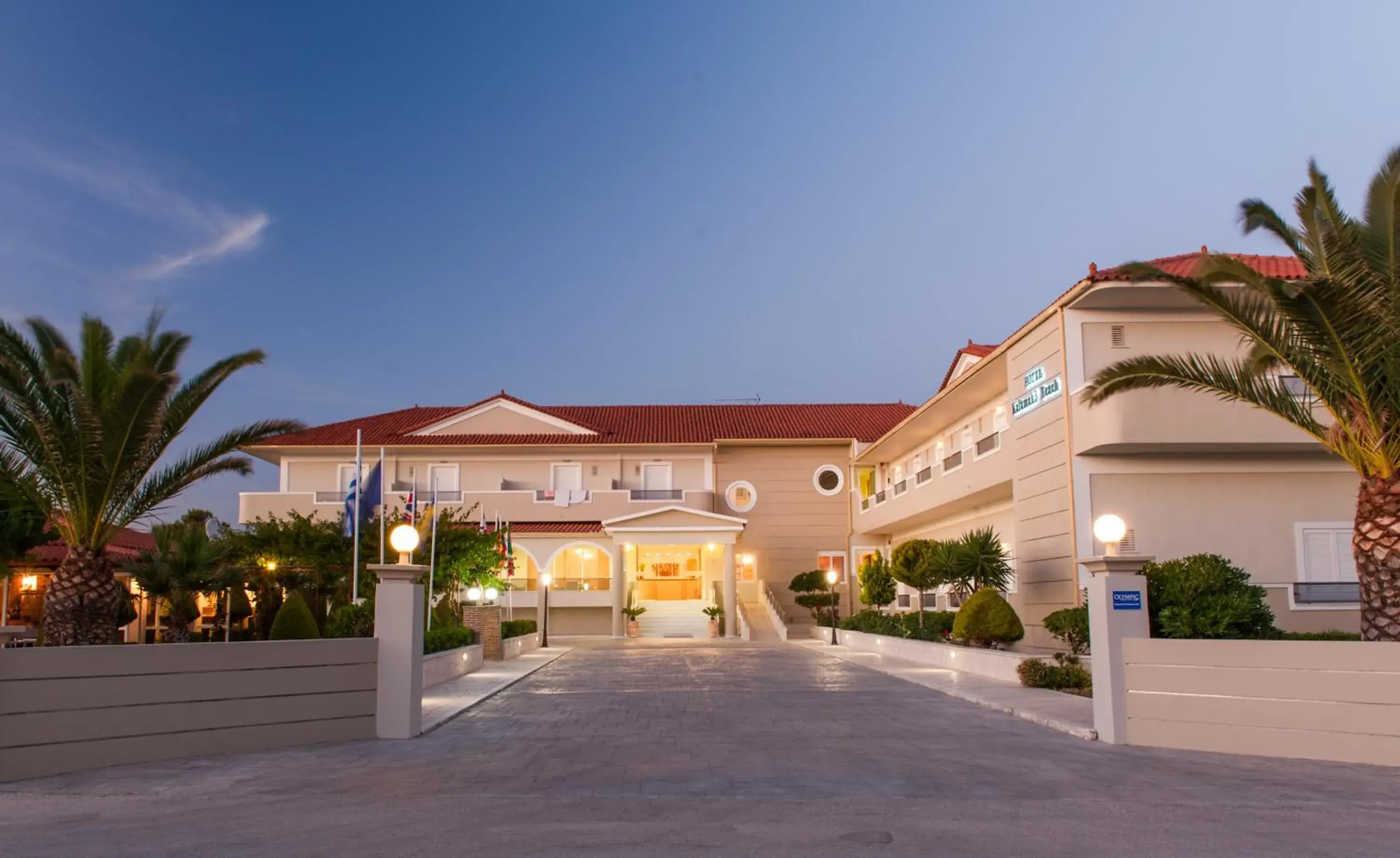 Property building in Kalamaki Beach Hotel, Zakynthos Island Property building in Kalamaki Beach Hotel, Zakynthos Island