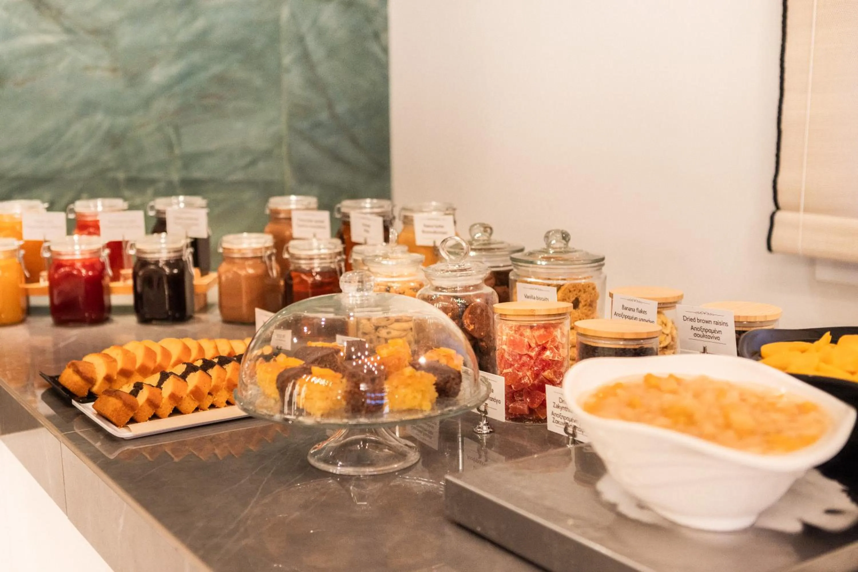 Breakfast in Kalamaki Beach Hotel, Zakynthos Island