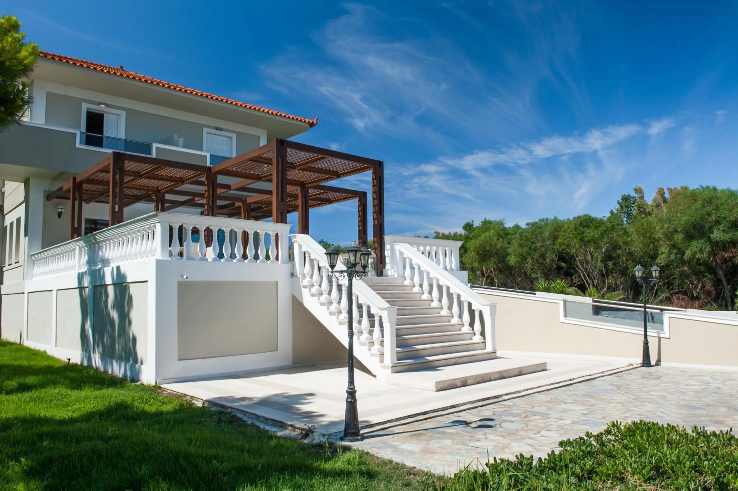 Balcony/Terrace in Kalamaki Beach Hotel, Zakynthos Island