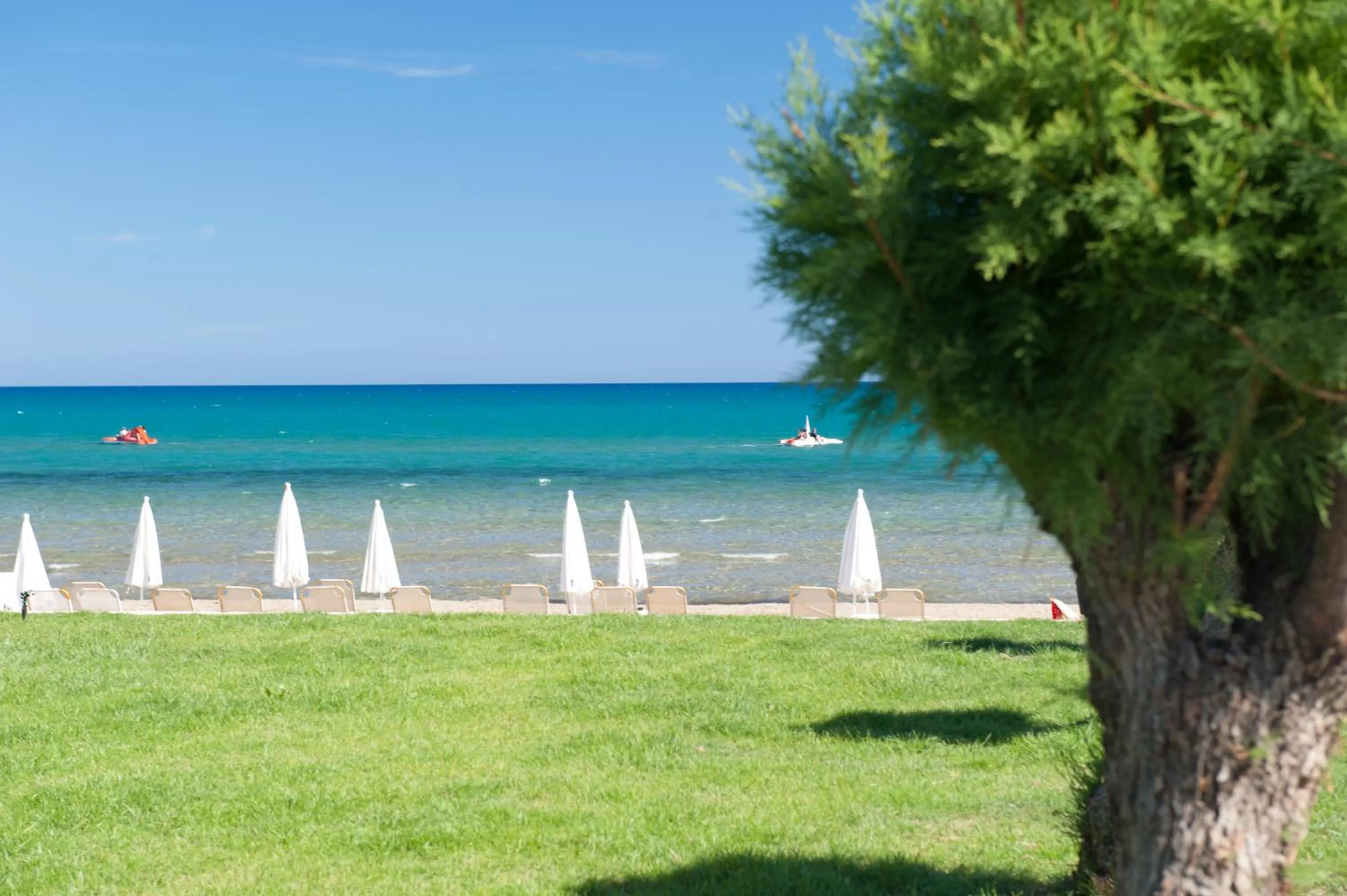 Beach in Kalamaki Beach Hotel, Zakynthos Island