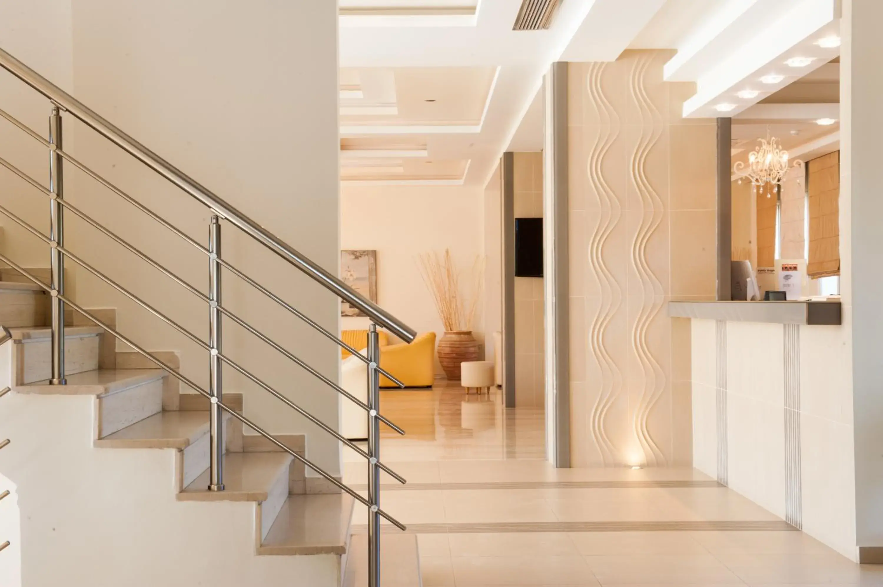 Lobby or reception in Kalamaki Beach Hotel, Zakynthos Island Lobby or reception in Kalamaki Beach Hotel, Zakynthos Island