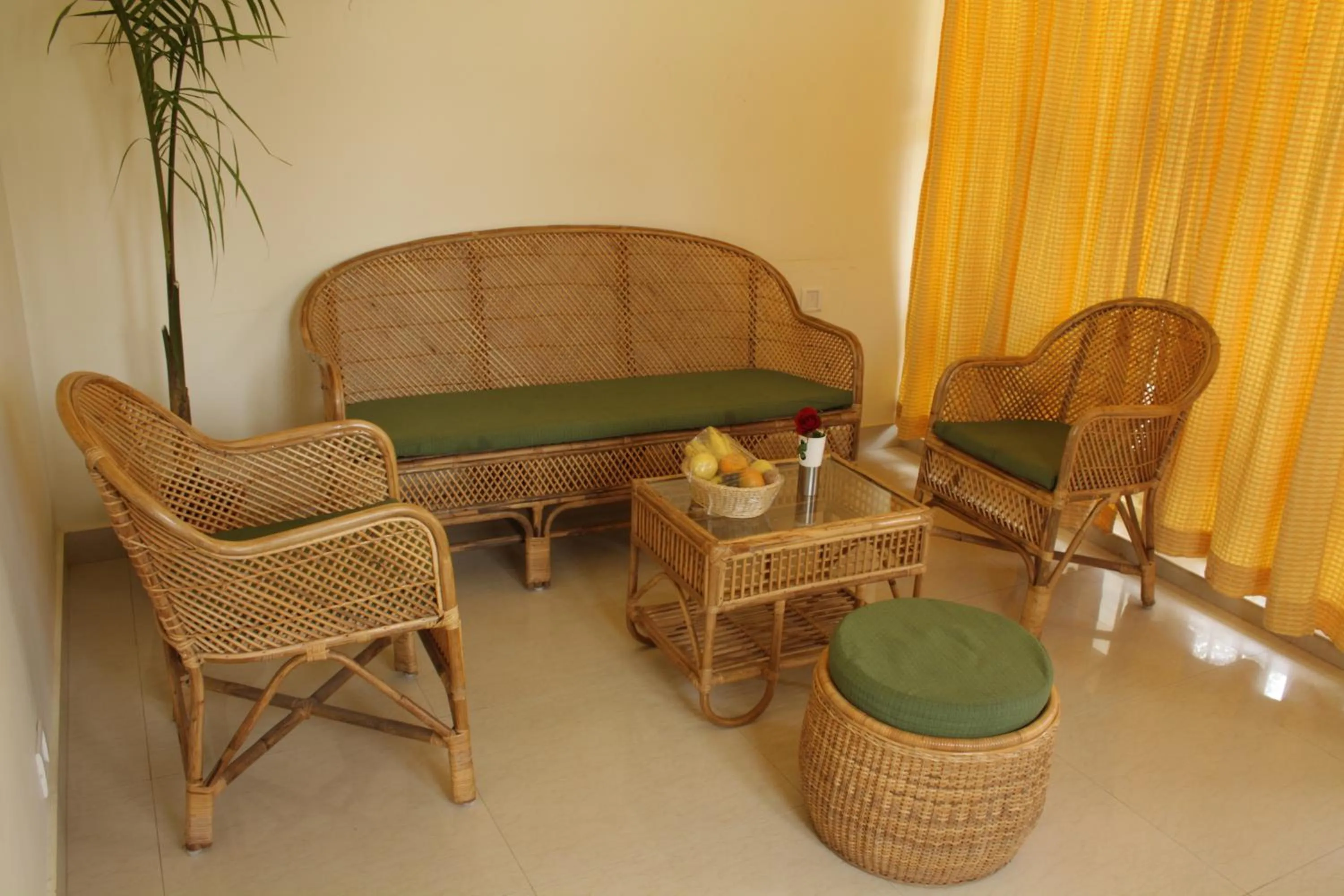 Living room in Ayur County Resort
